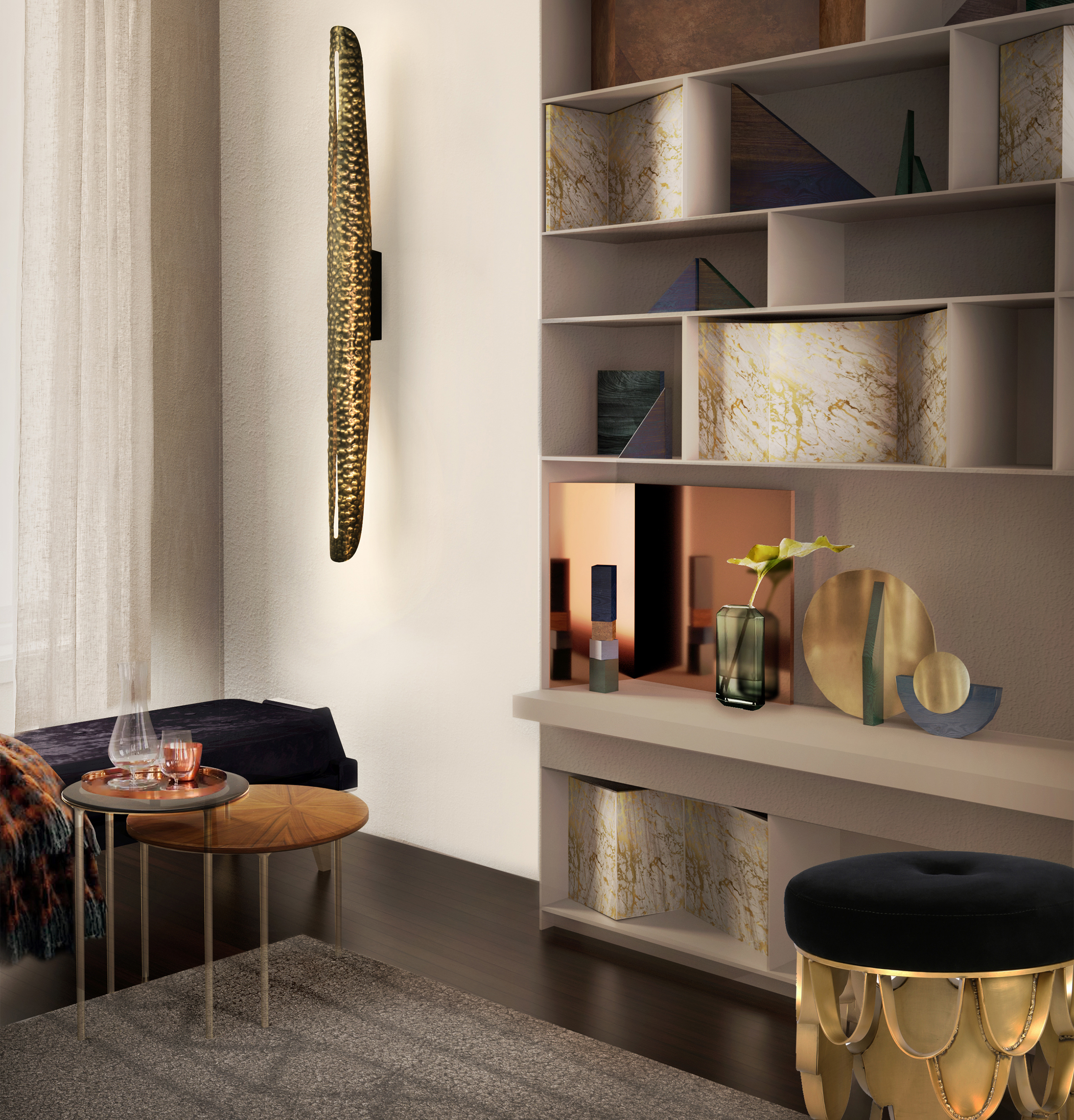 创意家具 - 坐具|吧椅/凳子|办公家具|设计师家具|锦鲤凳