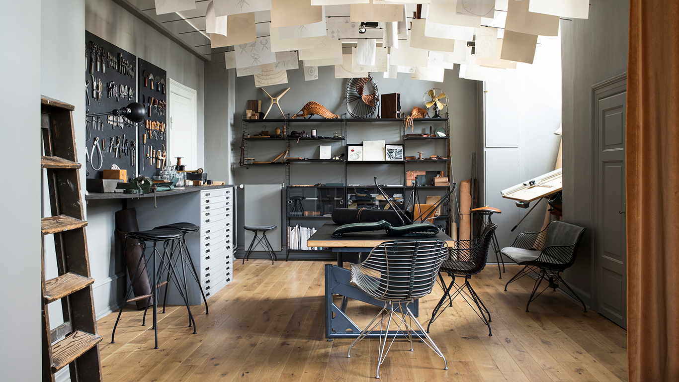 创意家具 - 坐具|吧椅/凳子|办公家具|设计师家具|金属丝吧椅