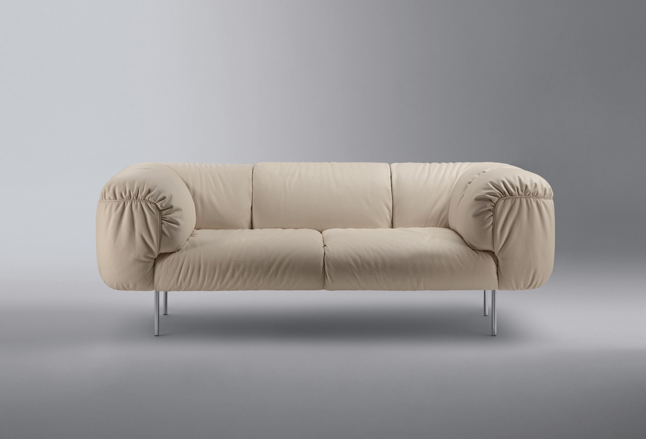 [创意家具 - 坐具|沙发|办公家具|设计师家具|比波普双座沙发]