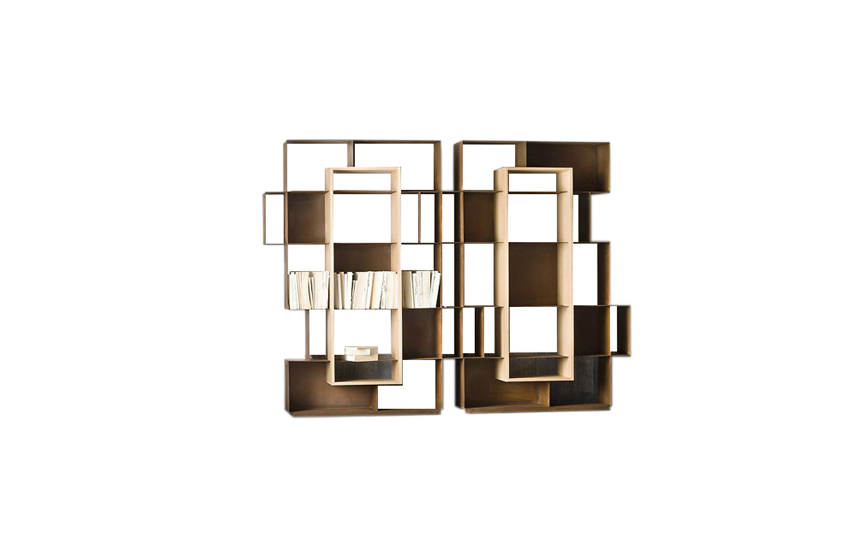 [创意家具 - 储物|储物柜|办公家具|设计师家具|迷人铁书架]