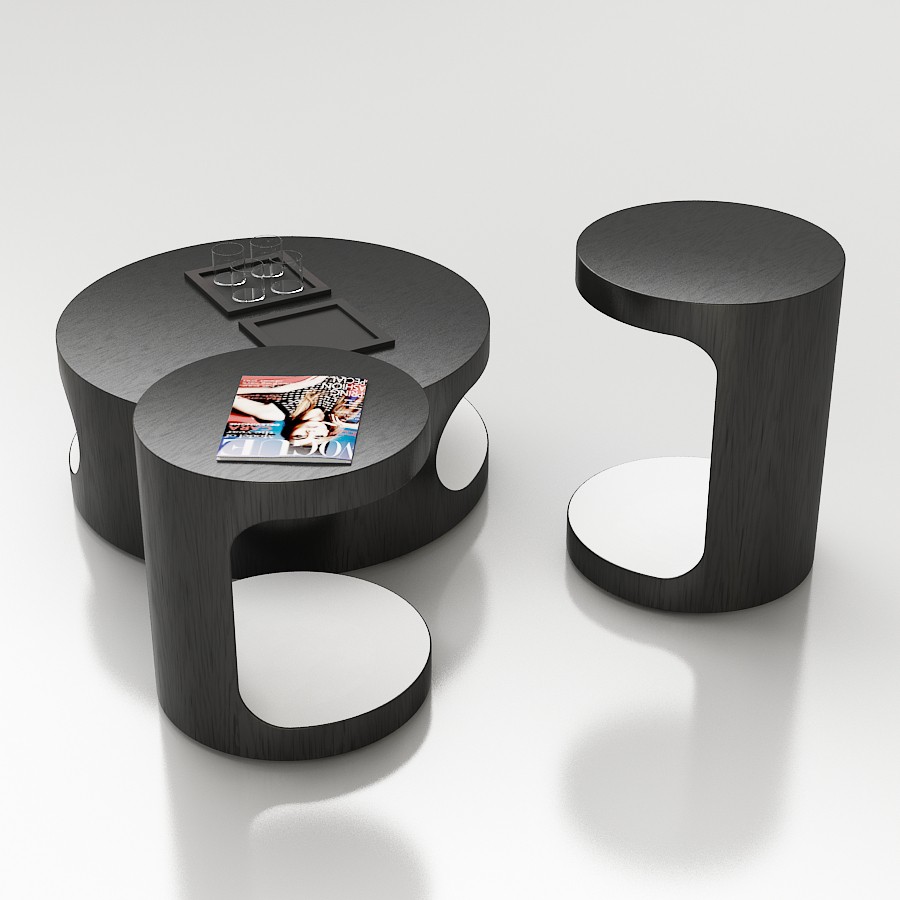 创意家具 - 桌几|咖啡桌|办公家具|设计师家具|切尔诺比奥咖啡桌