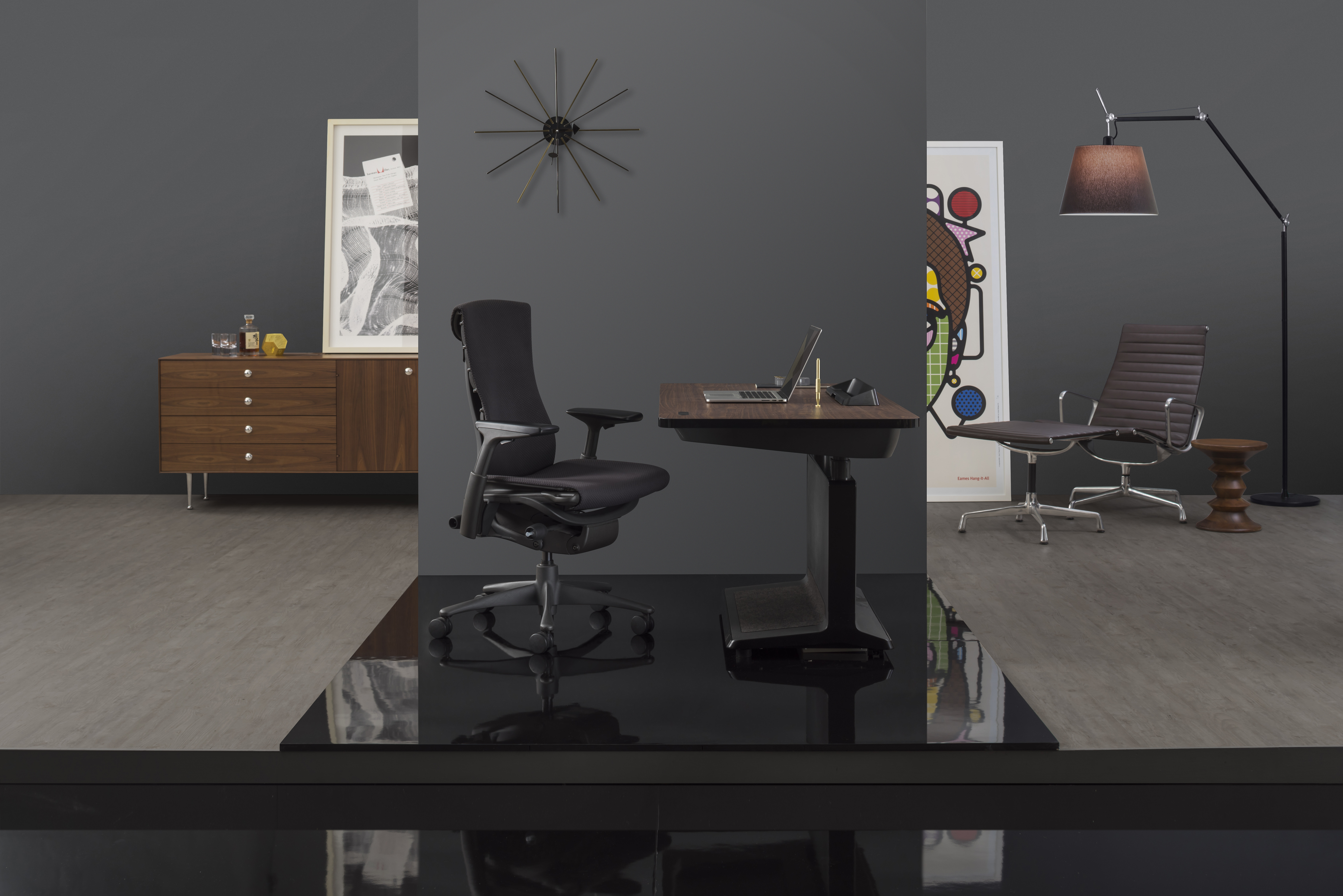 办公椅|现代真皮中班椅|办公家具|设计师家具|恩博迪大班椅