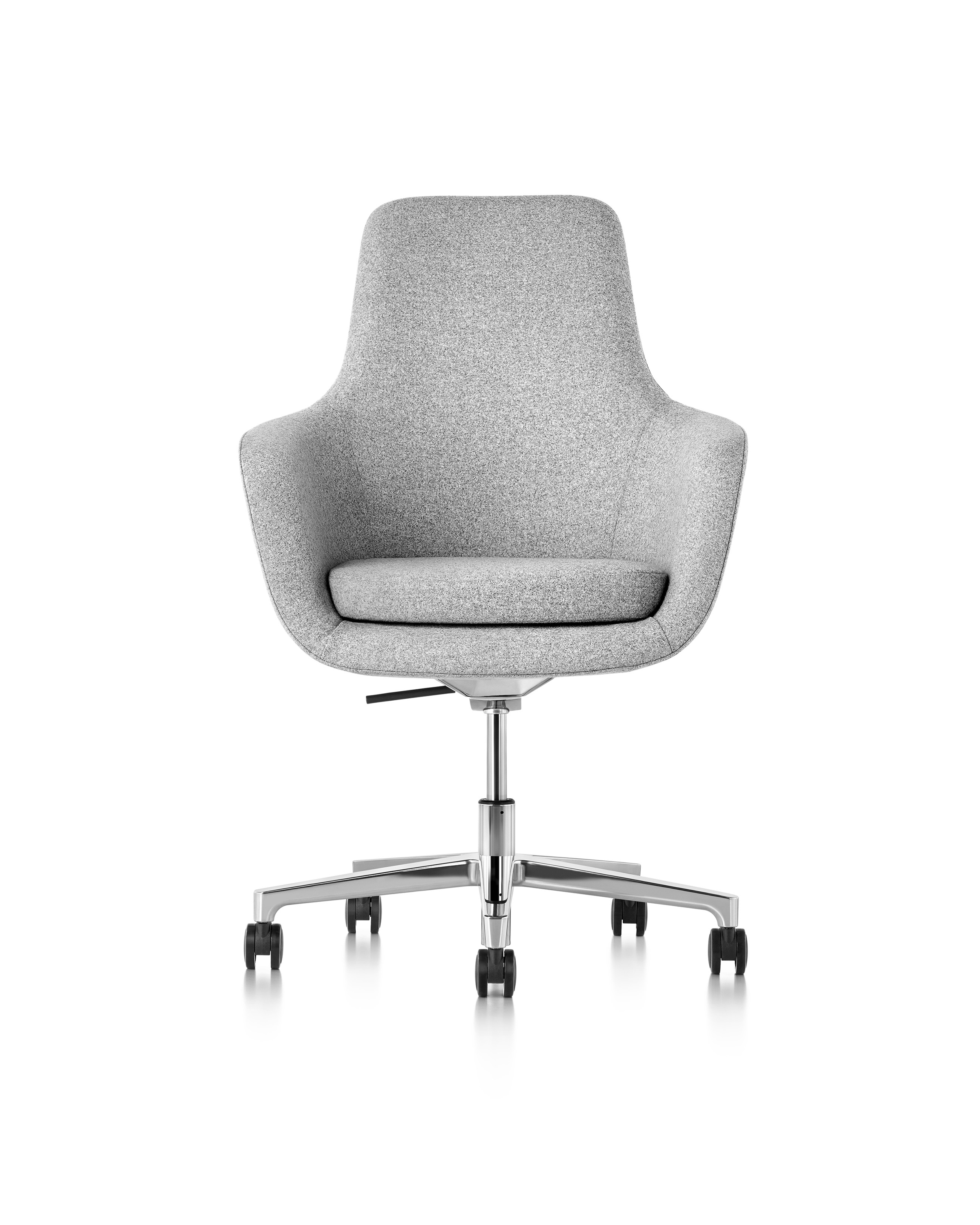 [办公椅|现代真皮中班椅|办公家具|设计师家具|萨伊巴办公椅]