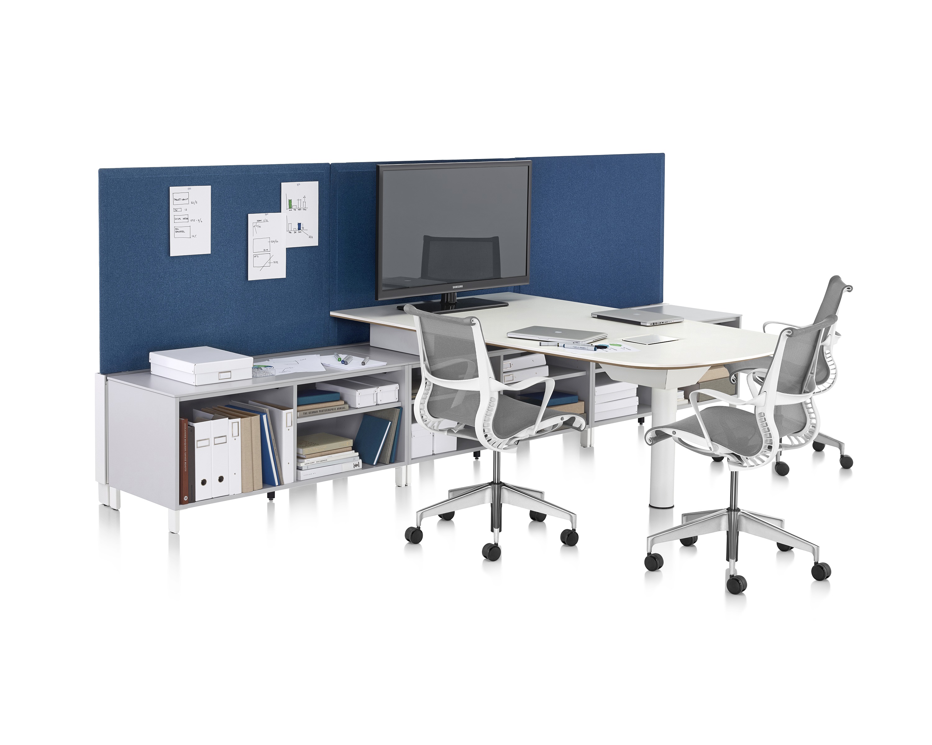 [办公屏风|屏风工作站|办公家具|设计师家具|Pari Screens 隔板屏风]