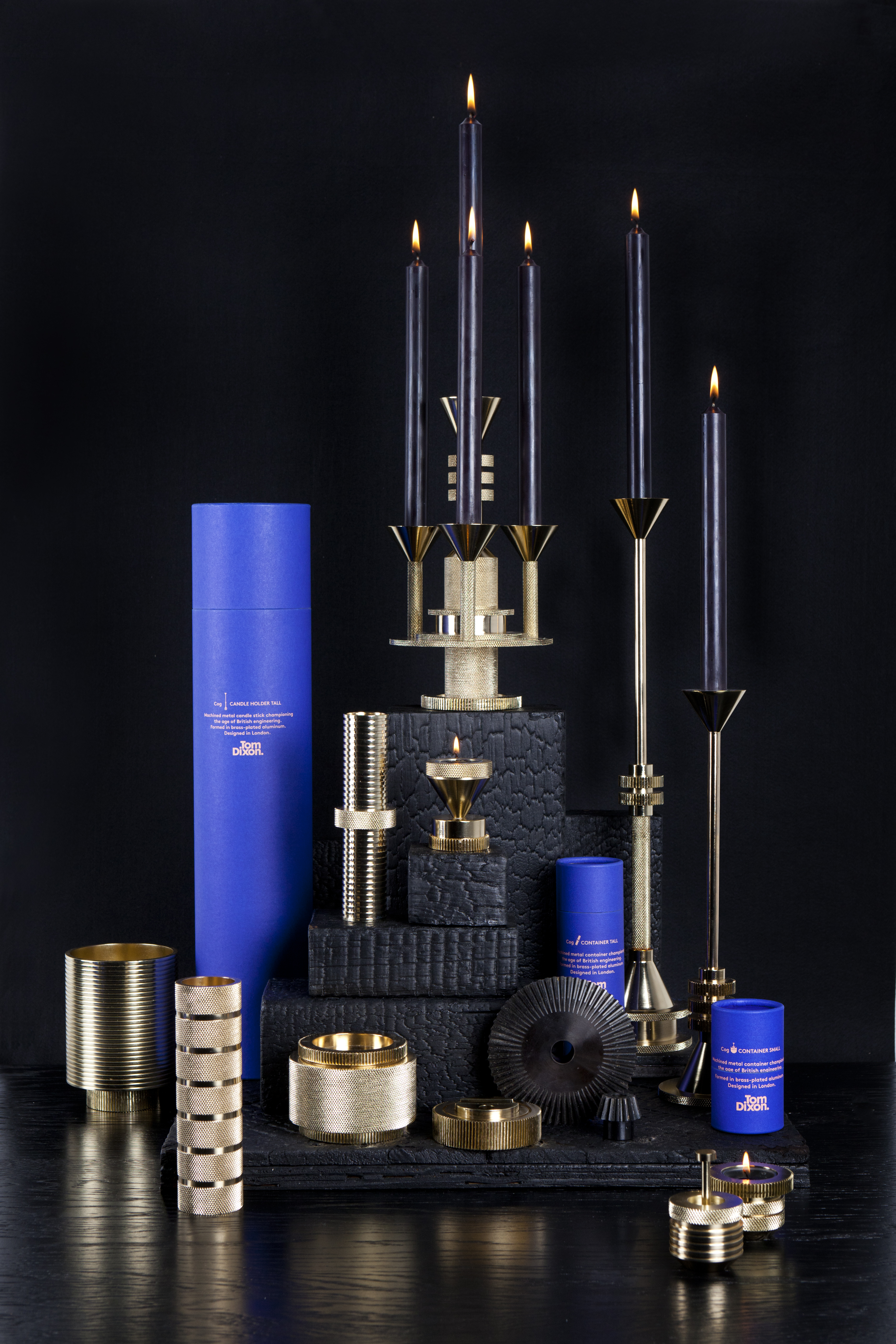 办公辅件|办公文具|办公家具|设计师家具|齿轮黄铜小笔筒