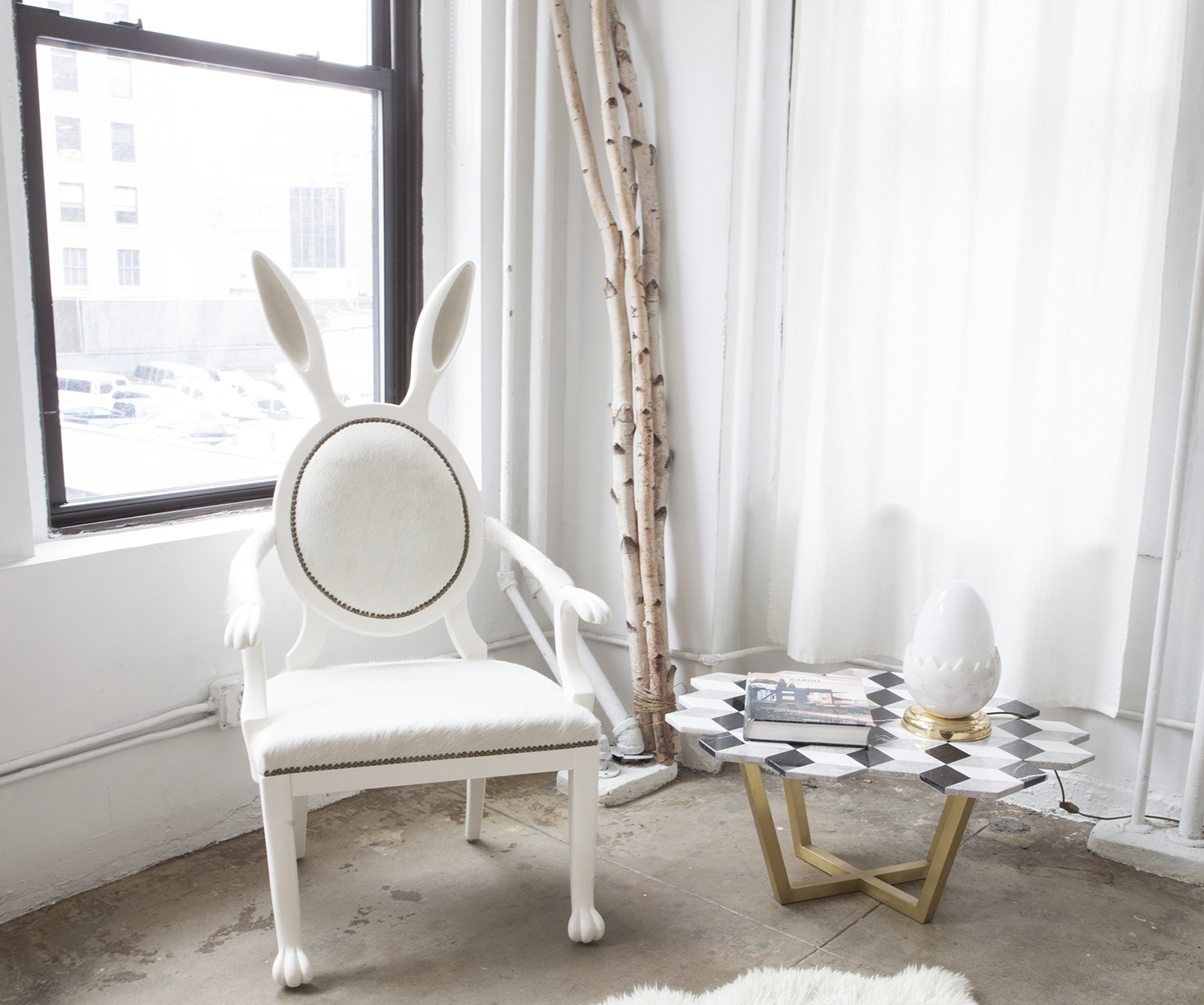 创意家具 - 卧室|梳妆台/凳|办公家具|设计师家具|Hybrid兔子椅