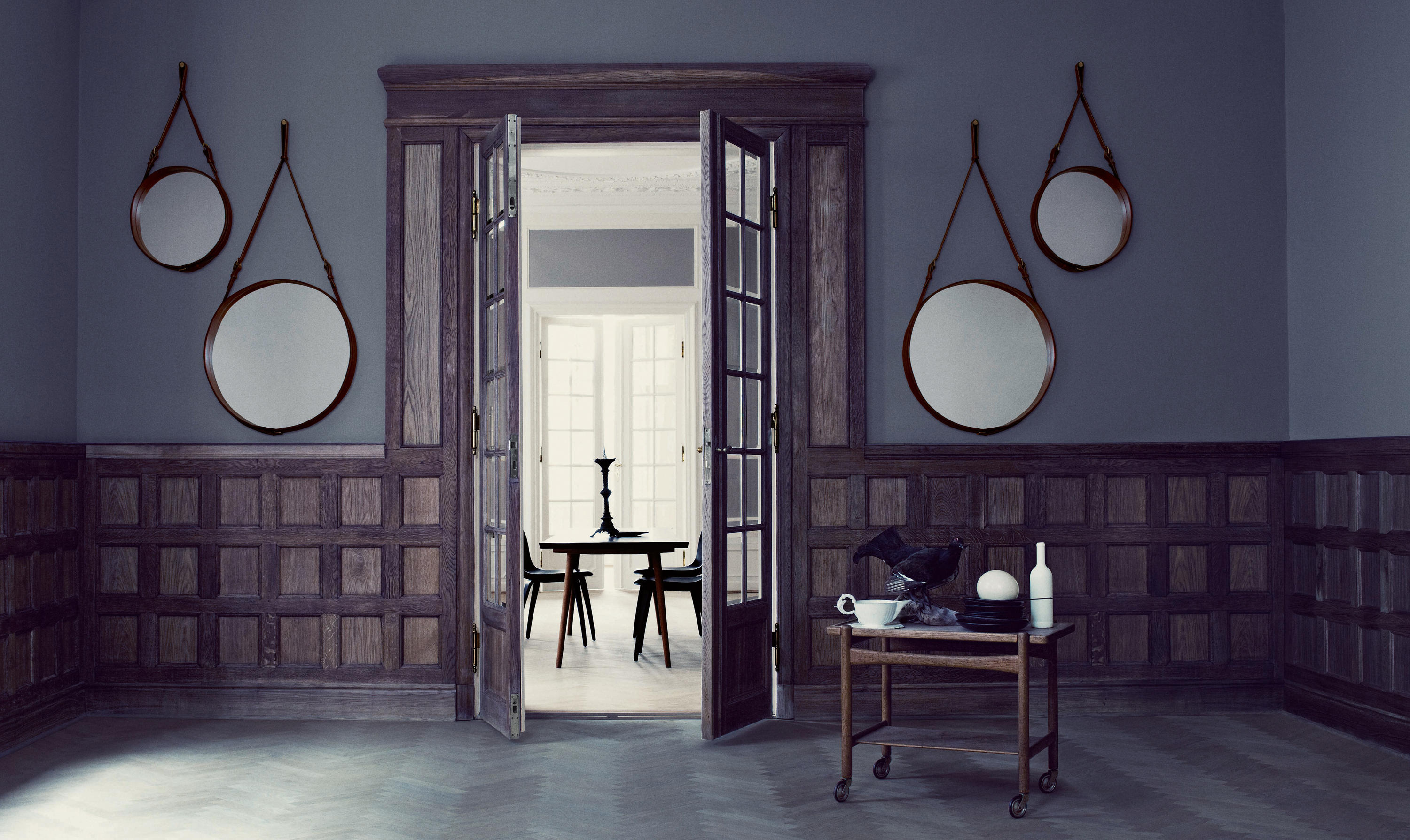 创意家具 - 卧室|镜子|办公家具|设计师家具|阿德内圆形挂镜