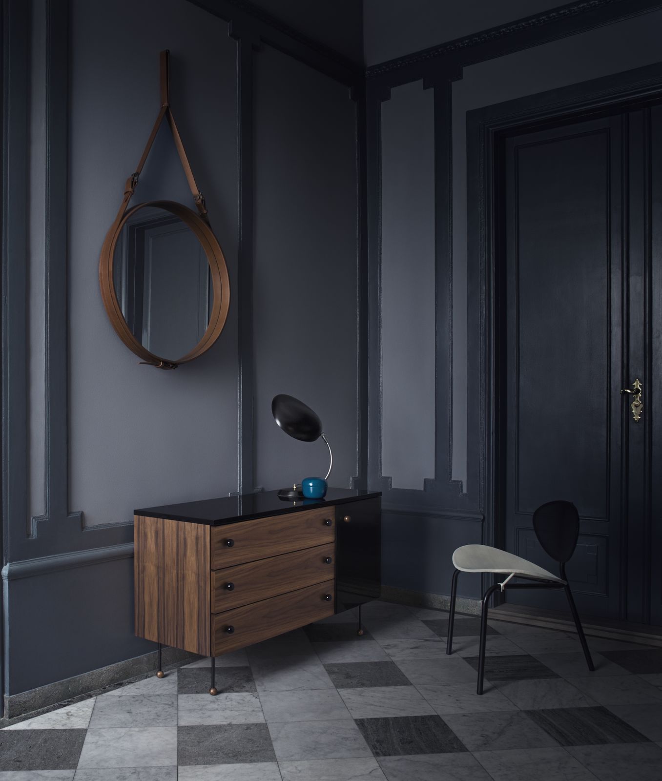 创意家具 - 卧室|镜子|办公家具|设计师家具|阿德内圆形挂镜