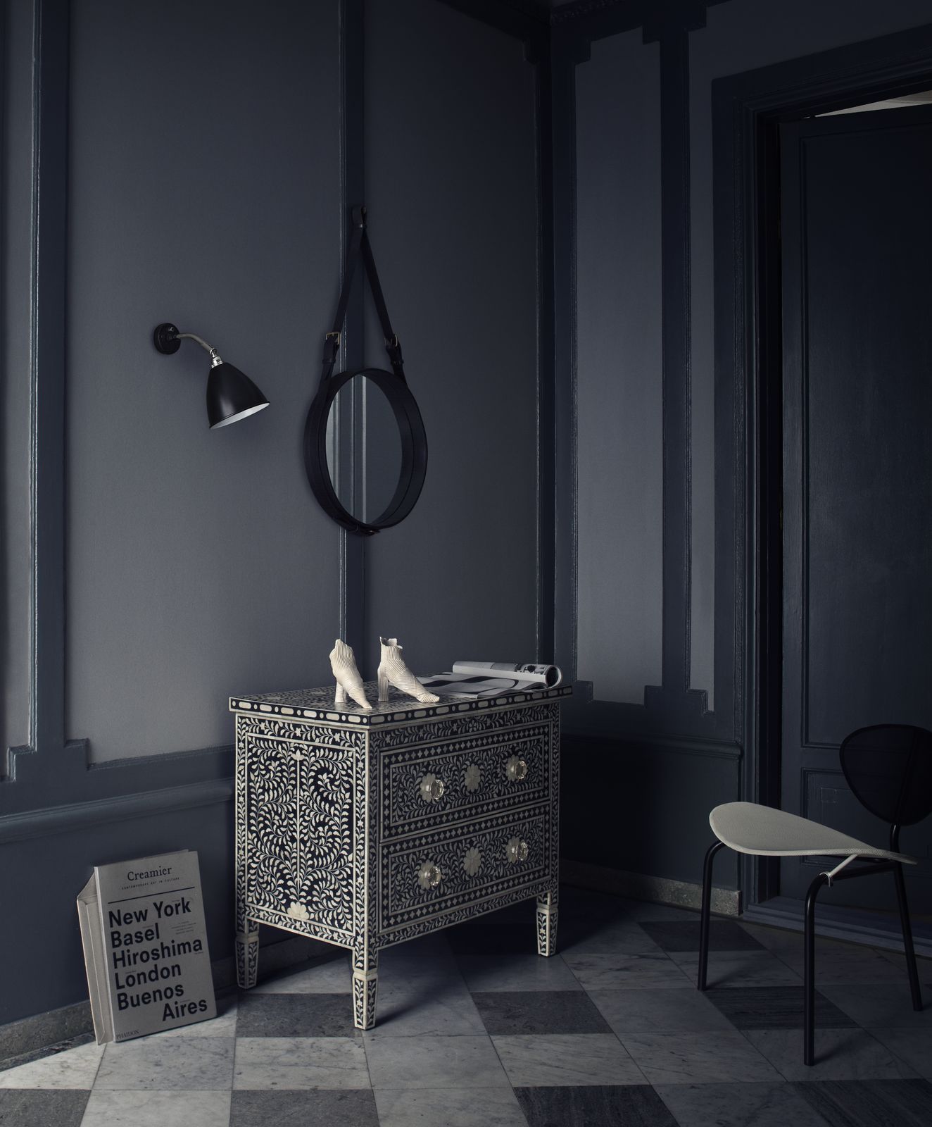 创意家具 - 卧室|镜子|办公家具|设计师家具|阿德内圆形挂镜