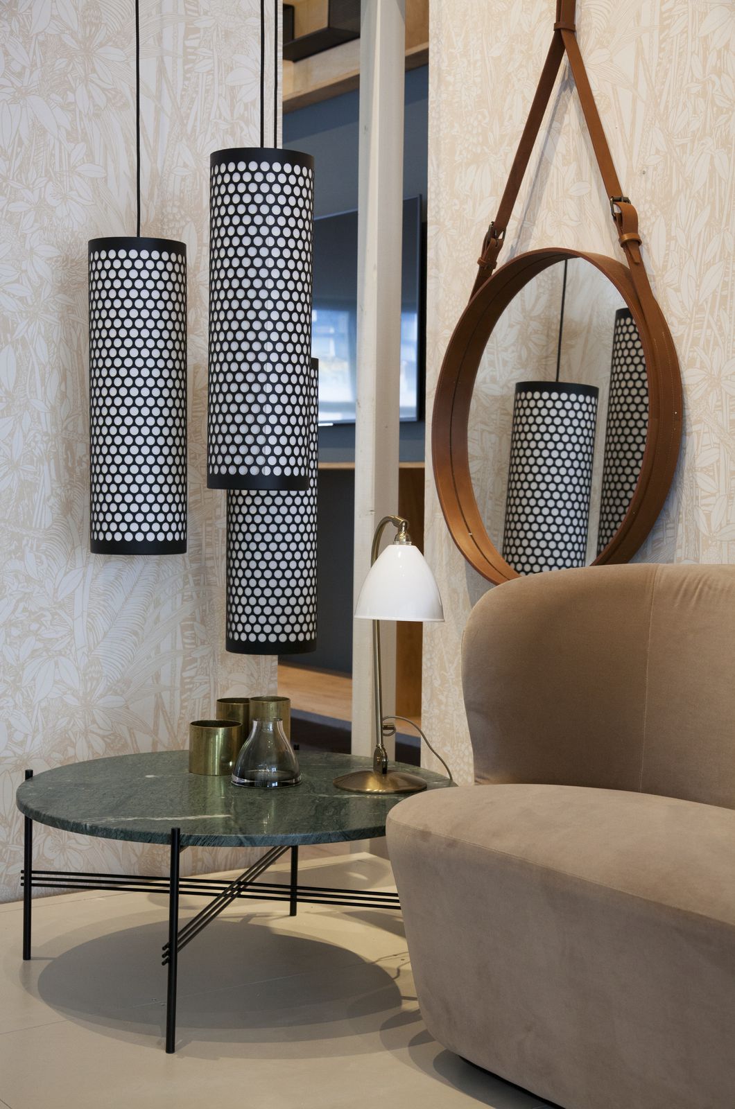 创意家具 - 卧室|镜子|办公家具|设计师家具|阿德内圆形挂镜