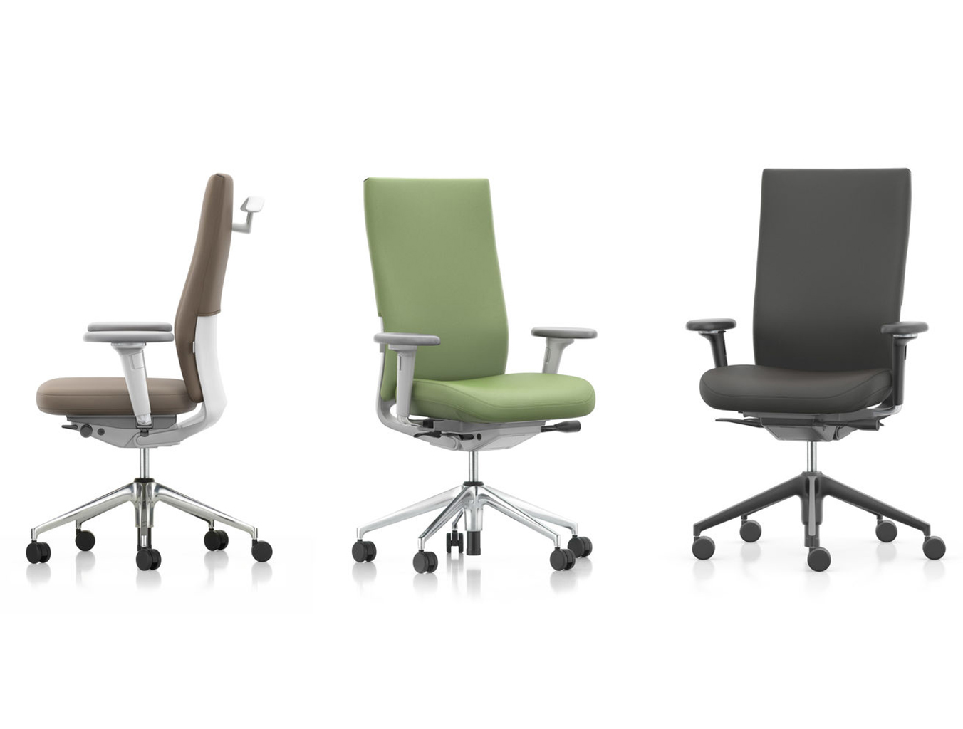办公椅|现代真皮中班椅|办公家具|设计师家具|ID Soft 大班椅