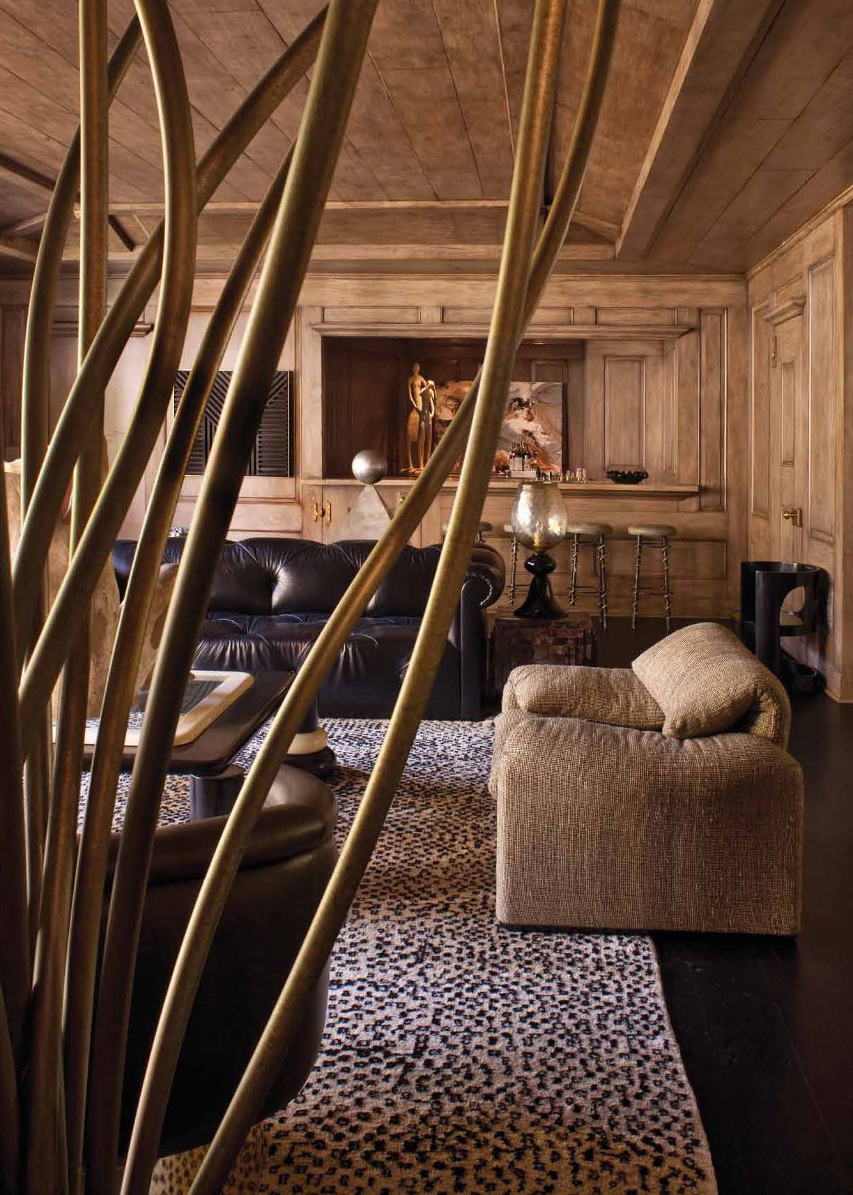 创意家具 - 坐具|吧椅/凳子|办公家具|设计师家具|蛇型吧凳