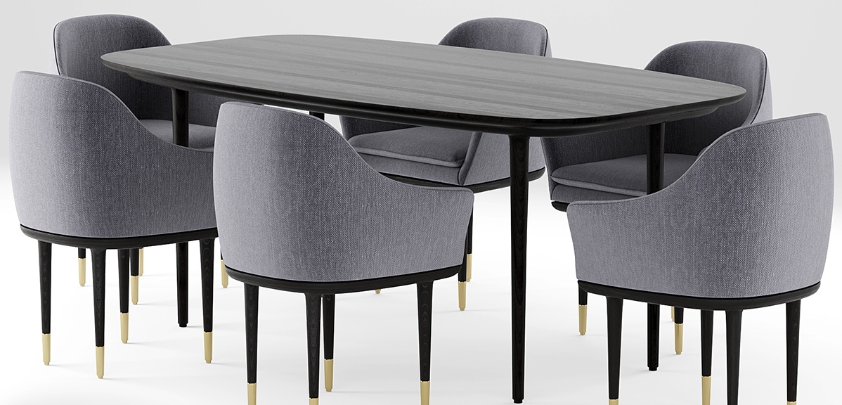 创意家具 - 桌几|餐桌|办公家具|设计师家具|露娜 餐桌