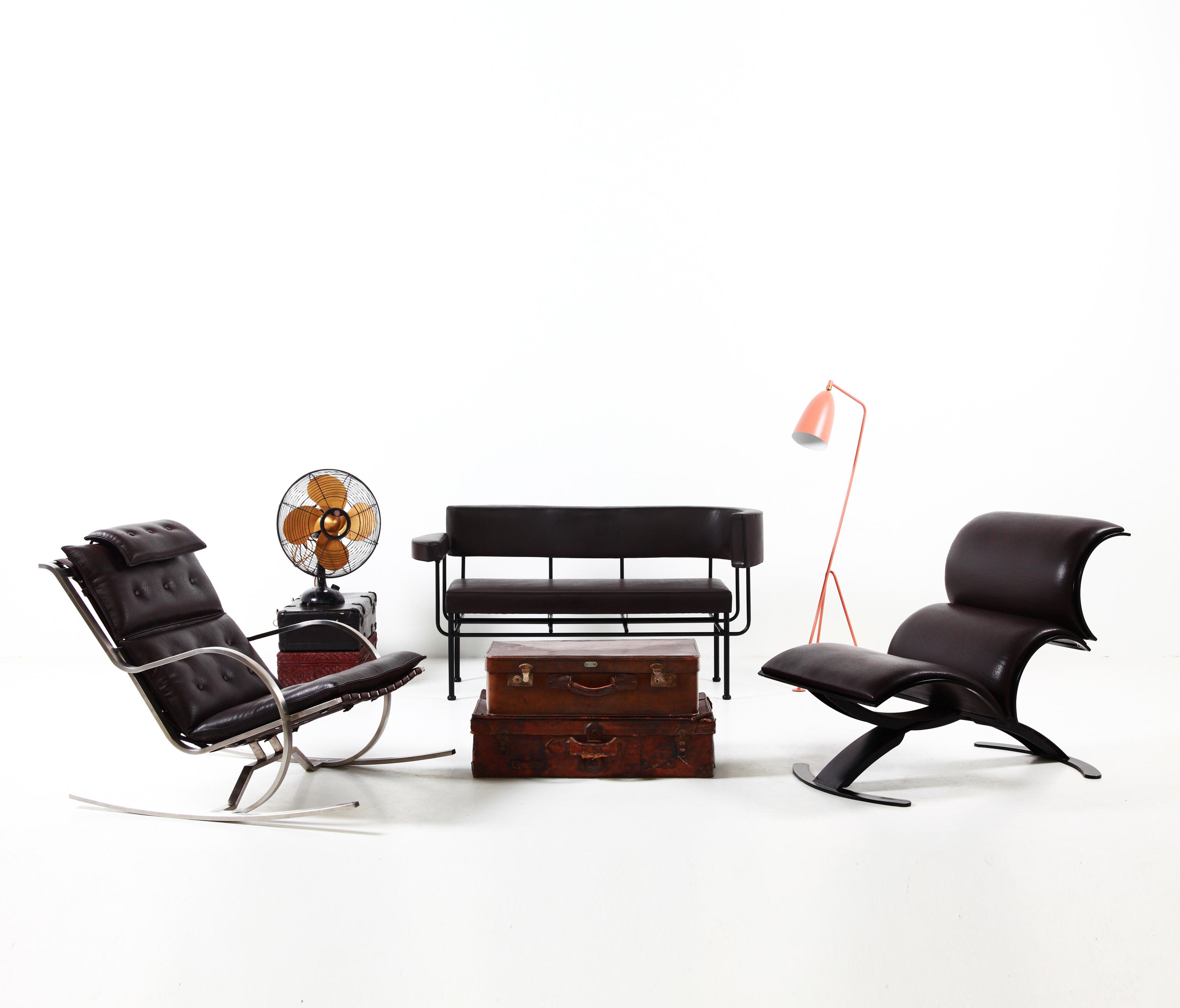 创意家具 - 坐具|沙发|办公家具|设计师家具|卡罗双人位沙发椅