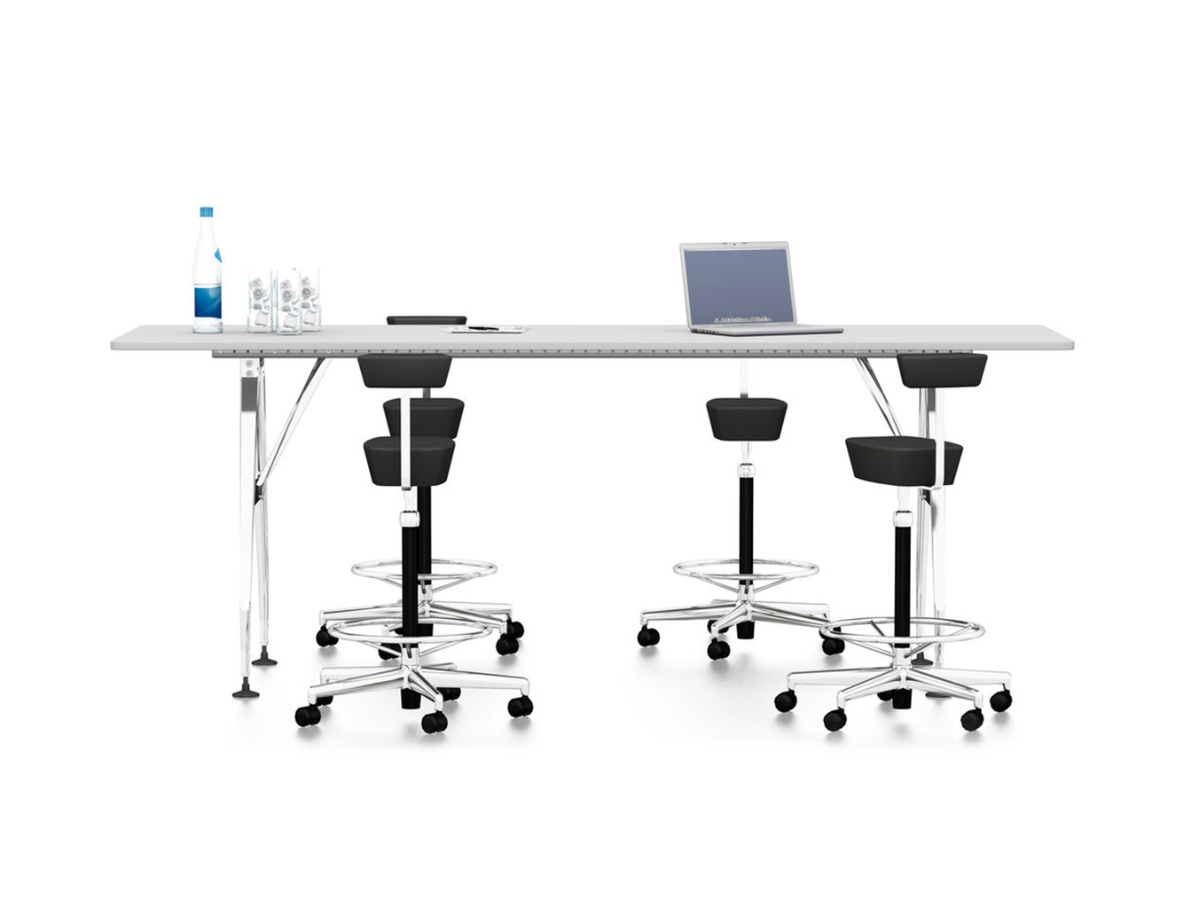 会议台|实木洽谈台|办公家具|设计师家具|Ad Hoc 高脚洽谈台