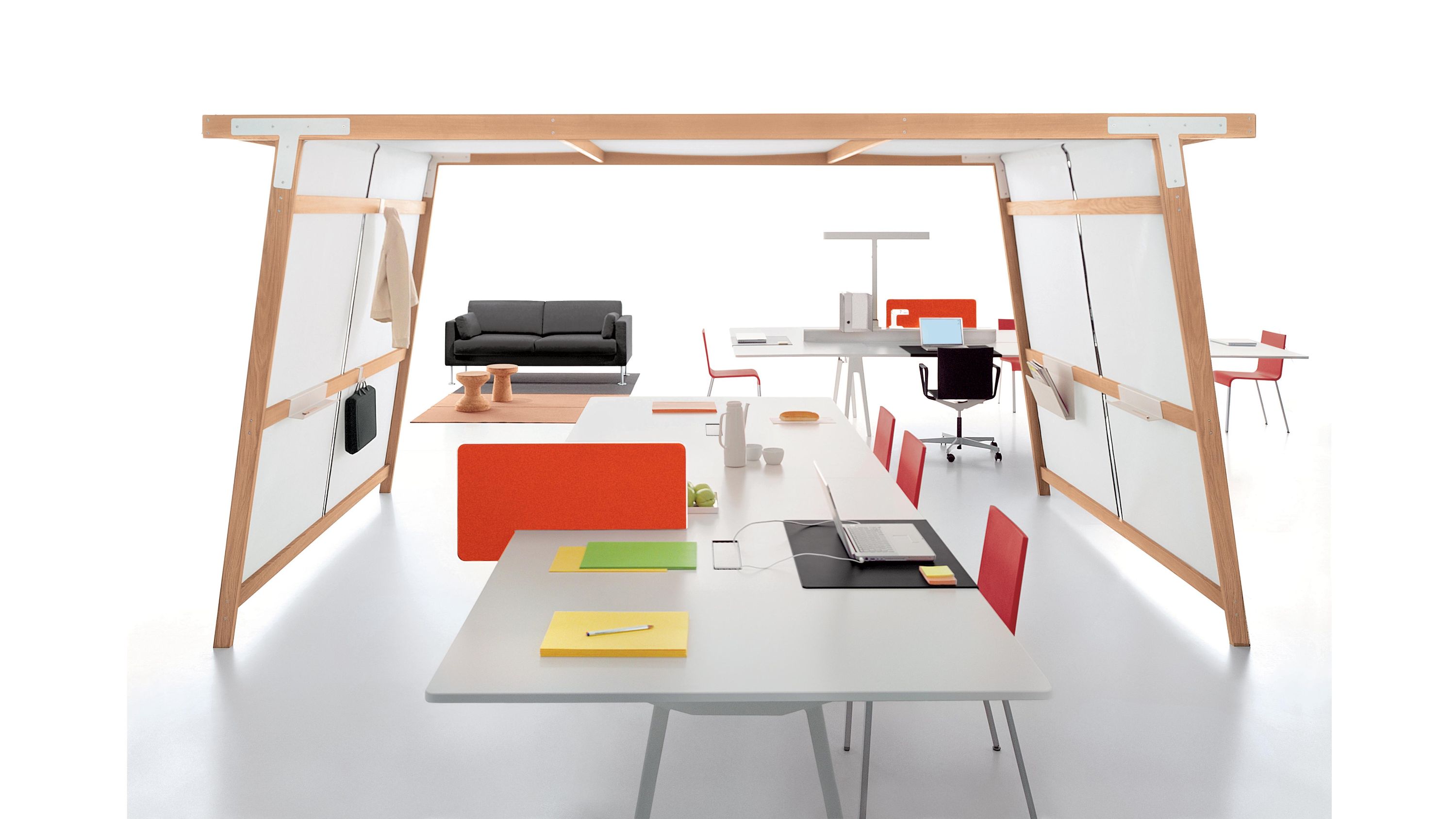 办公屏风|办公屏风系统|办公家具|设计师家具|Joyn 桌面组合办公台