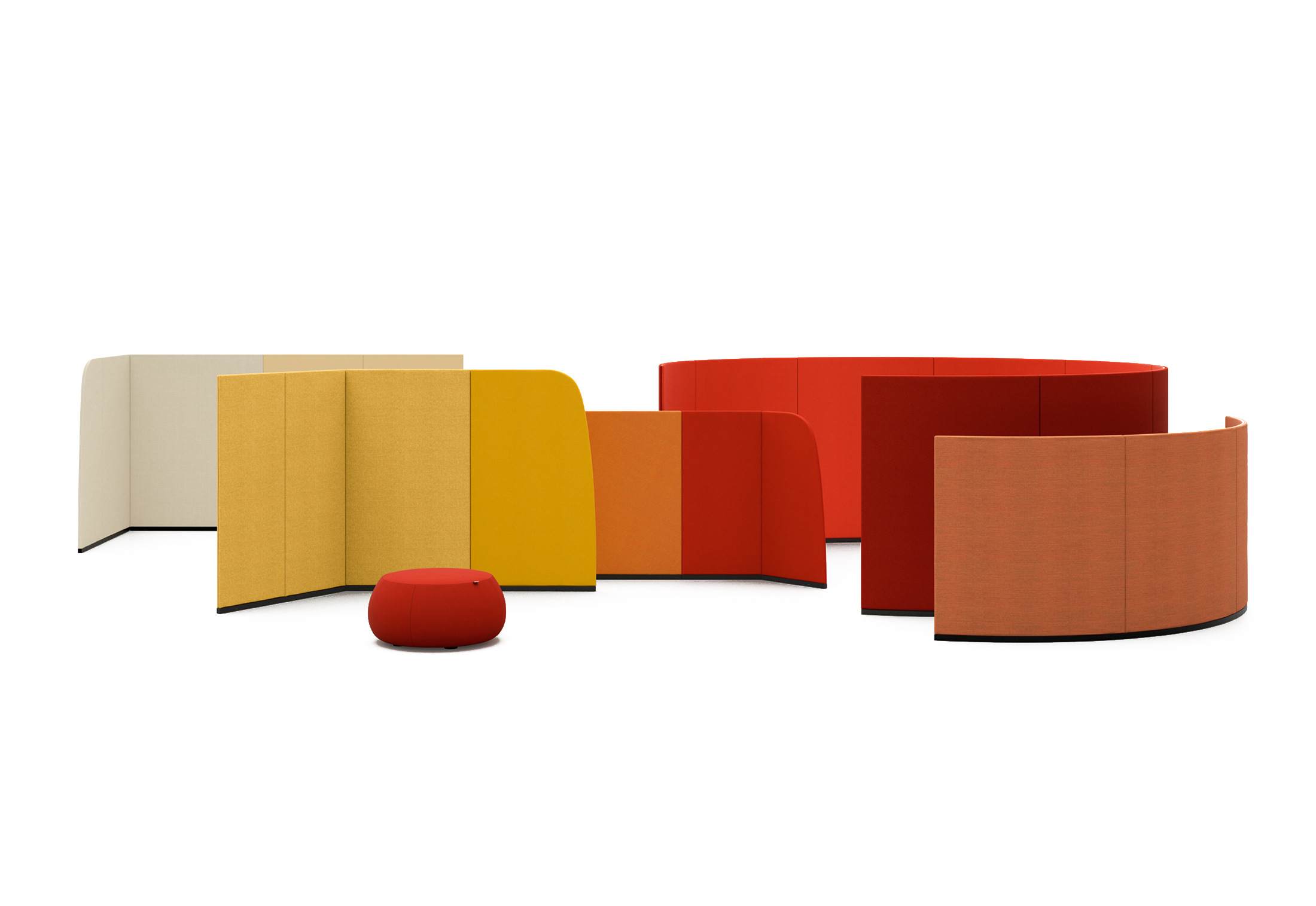 [办公屏风|高隔间系统|办公家具|设计师家具|帕拉万空间隔断屏风]