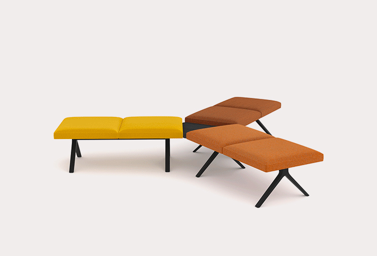 公共座椅|礼堂椅、报告厅椅|办公家具|设计师家具|Kiik 空间等候椅