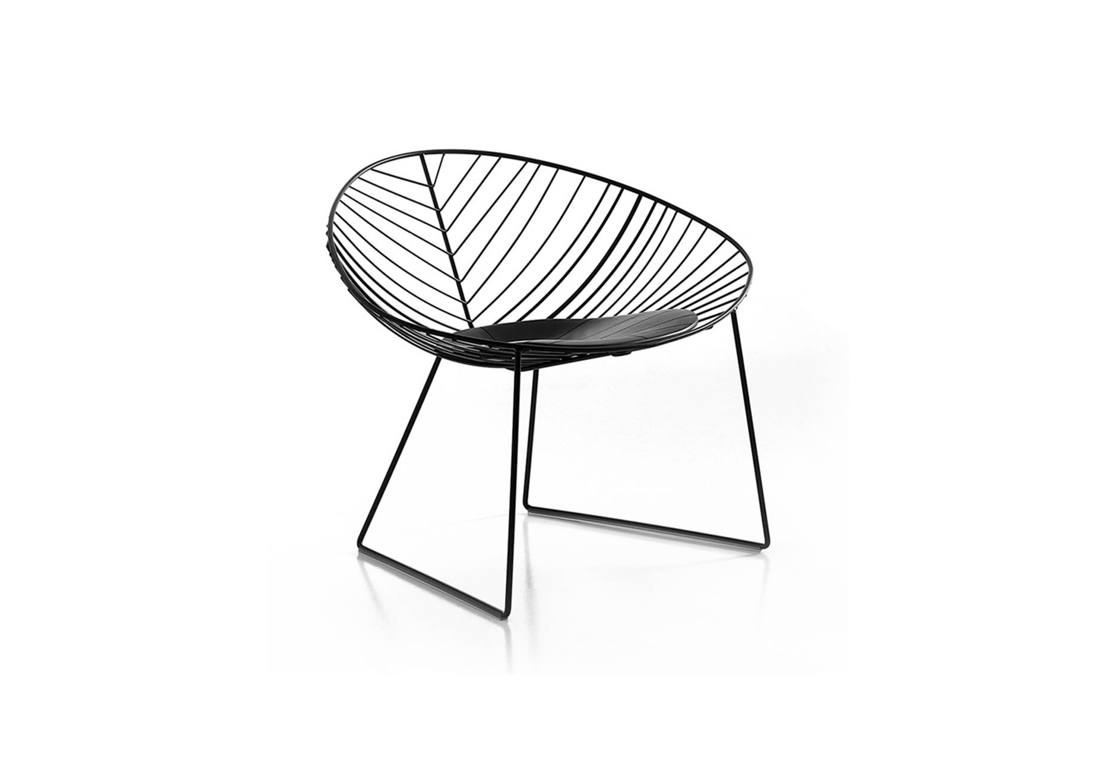 创意家具 - 坐具|户外椅|办公家具|设计师家具|Leaf 金属户外休闲椅