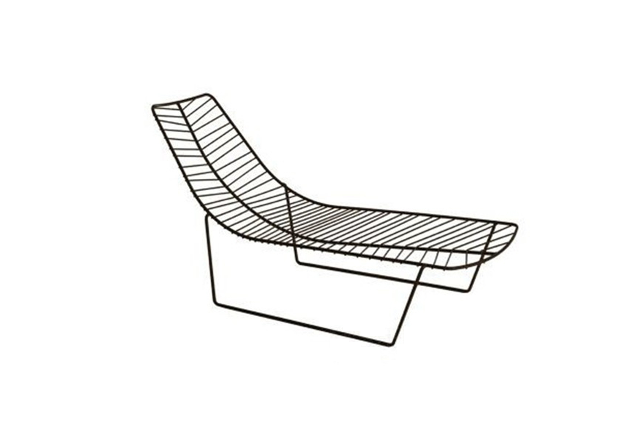 创意家具 - 坐具|躺椅|办公家具|设计师家具|Leaf 金属户外休闲躺椅