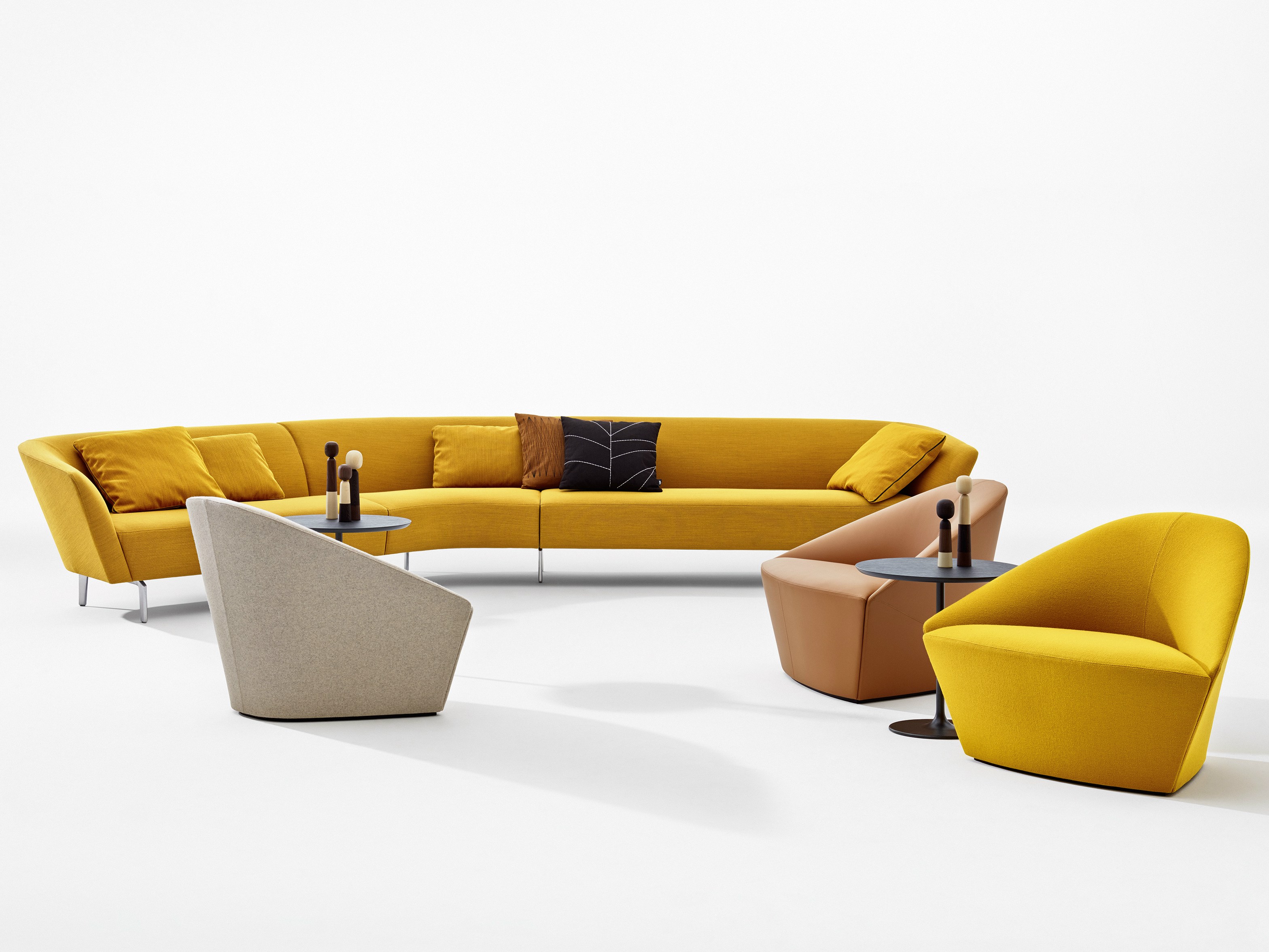 办公沙发|大堂沙发|办公家具|设计师家具|Loop 公共空间沙发