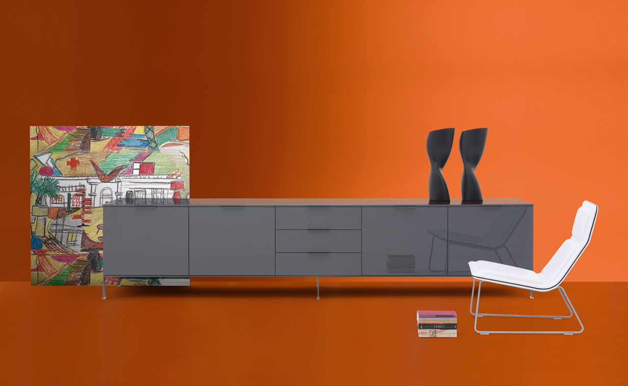 创意家具 - 附件|花器|办公家具|设计师家具|黑/白花瓶