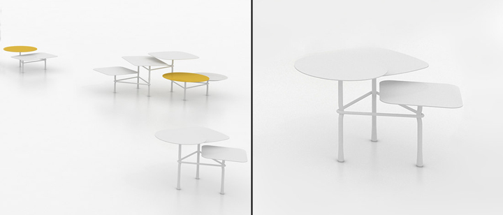 创意家具 - 桌几|咖啡桌|办公家具|设计师家具|Tiers 咖啡桌/茶几