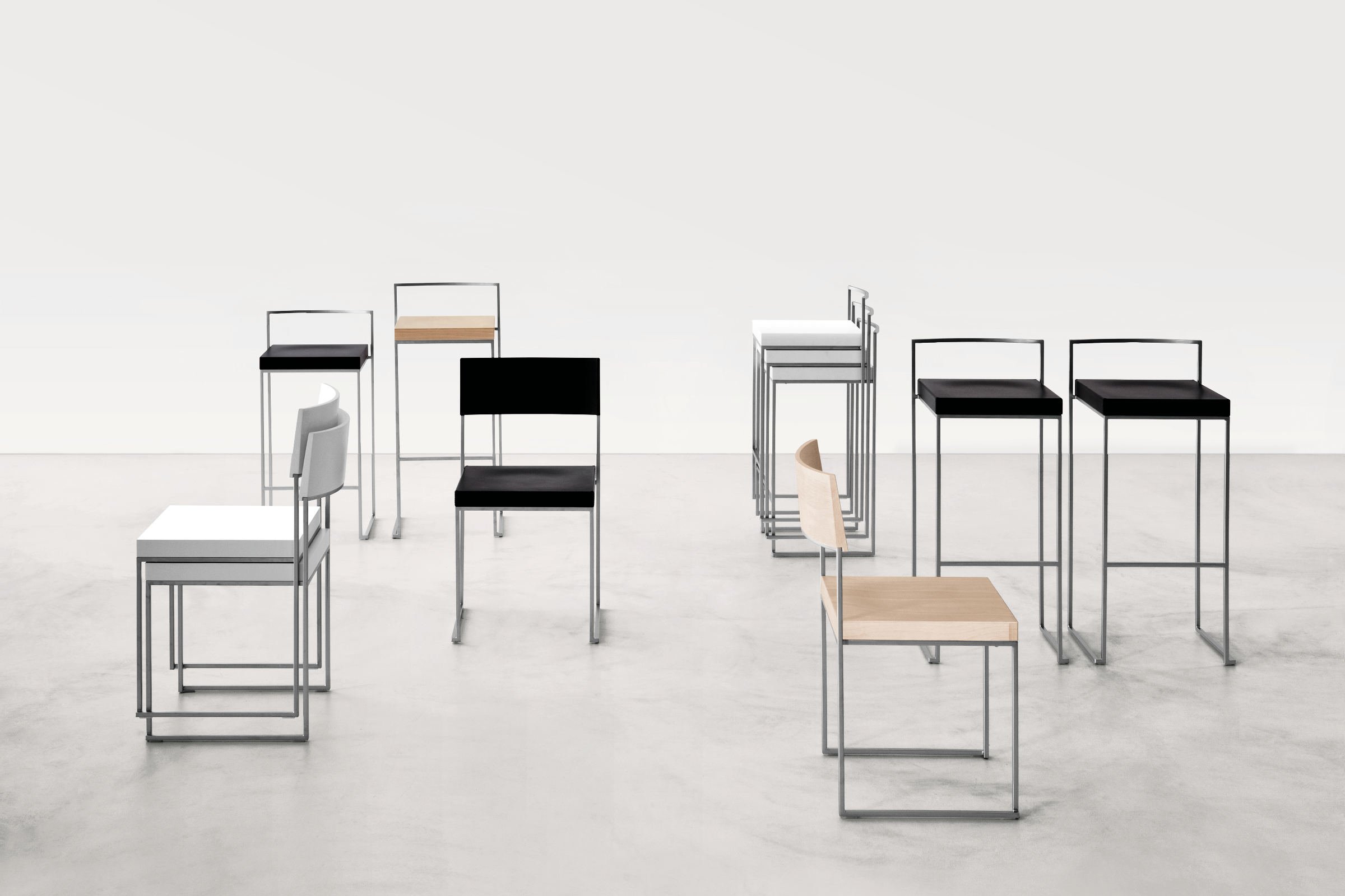 创意家具 - 坐具|吧椅/凳子|办公家具|设计师家具|CUBA + CUBO 凳/吧椅