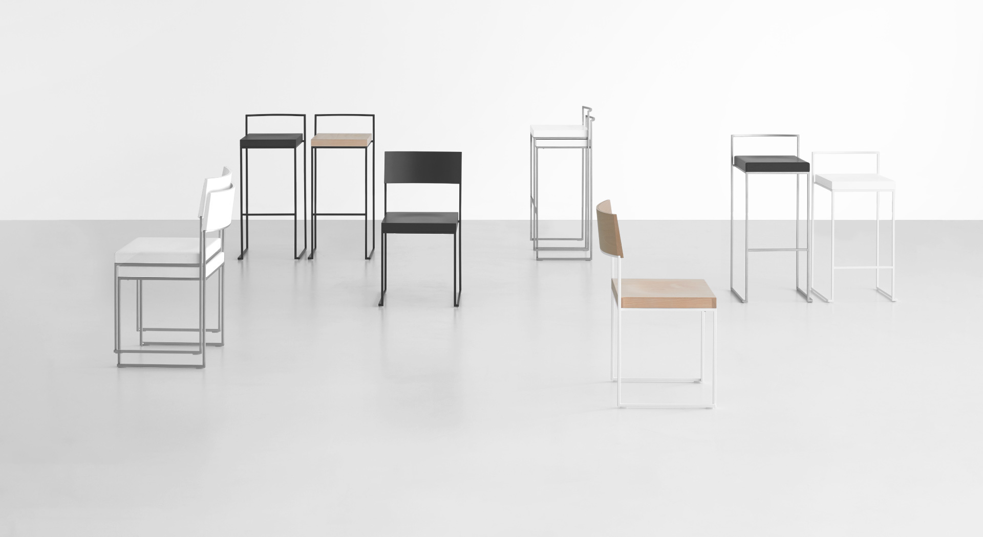 创意家具 - 坐具|餐椅|办公家具|设计师家具|CUBA + CUBO 椅