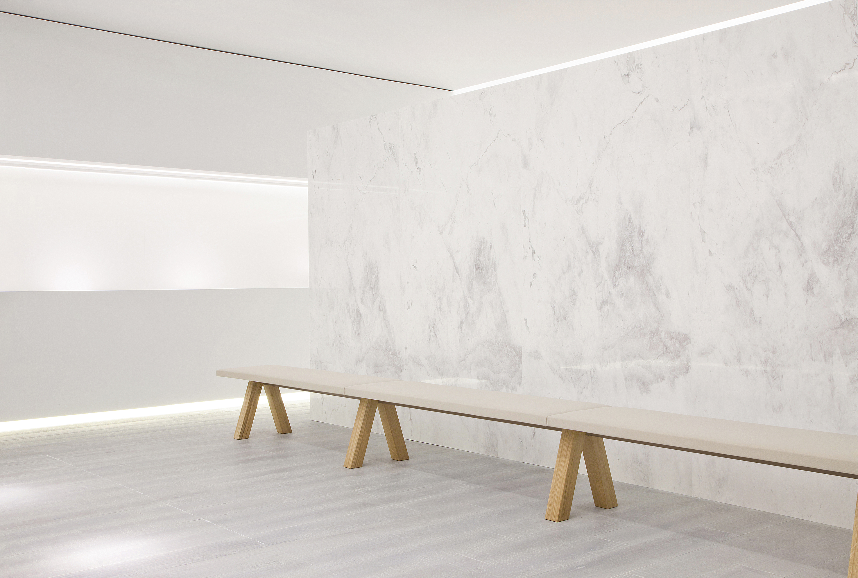 创意家具 - 坐具|长凳|办公家具|设计师家具|Trestle bench 长凳