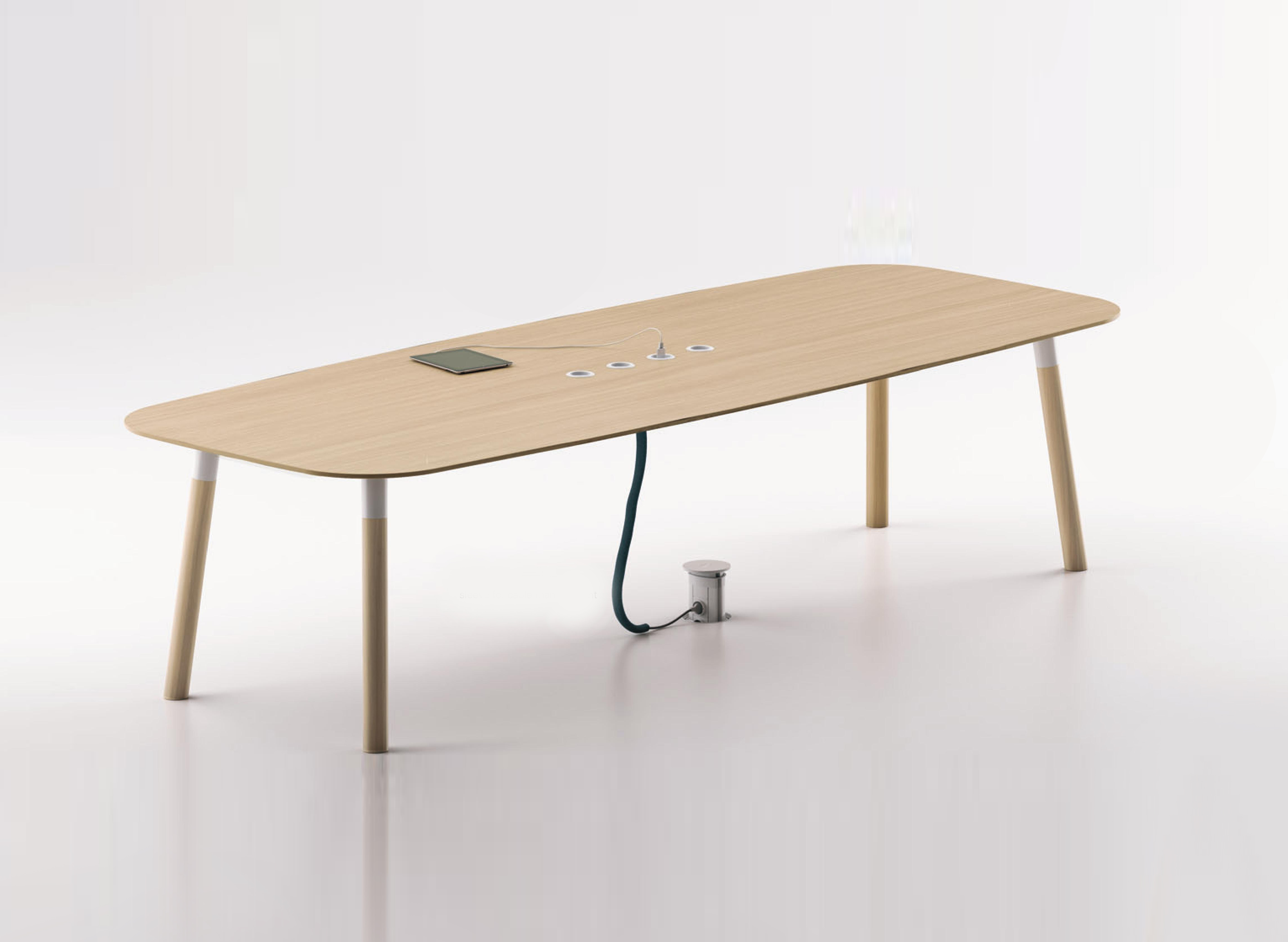 [会议台|实木洽谈台|办公家具|设计师家具|Woods 会议桌洽谈桌]