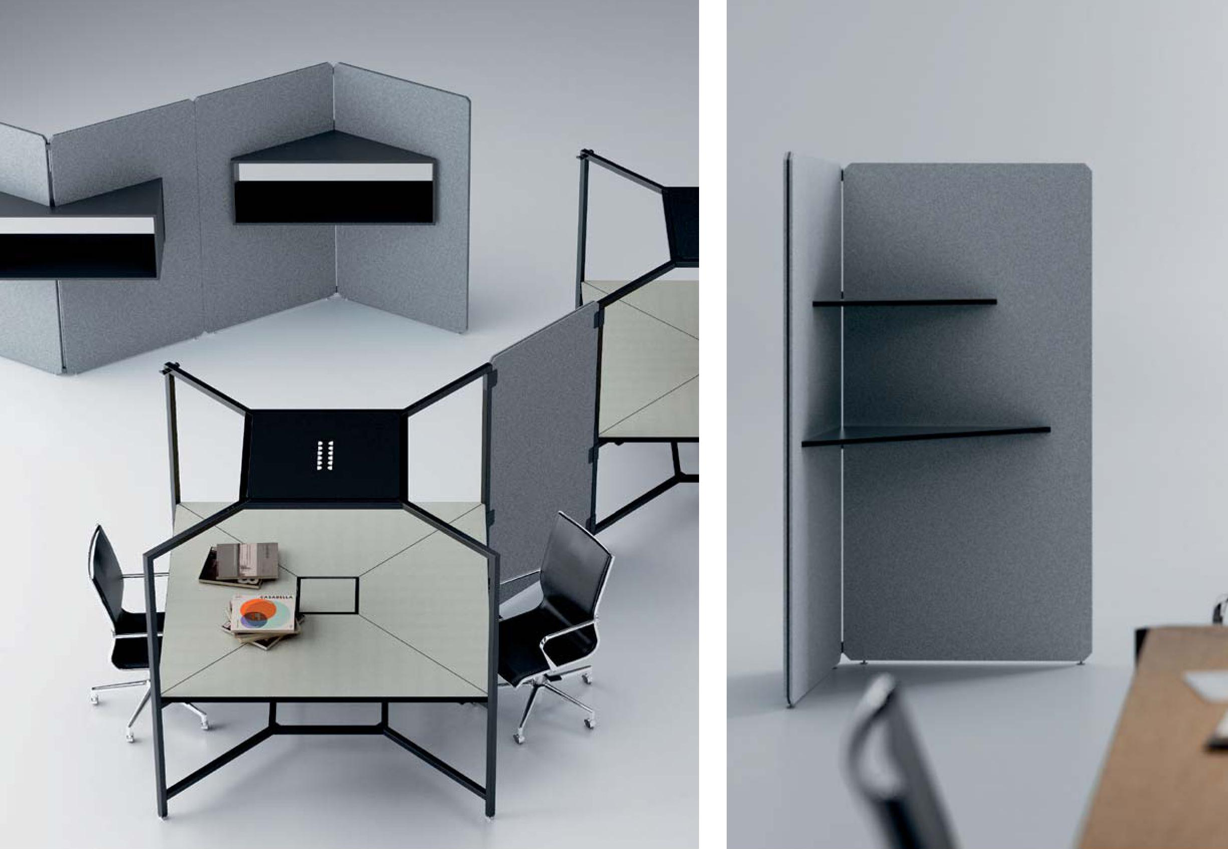 办公屏风|高隔间系统|办公家具|设计师家具|Hub 功能隔断