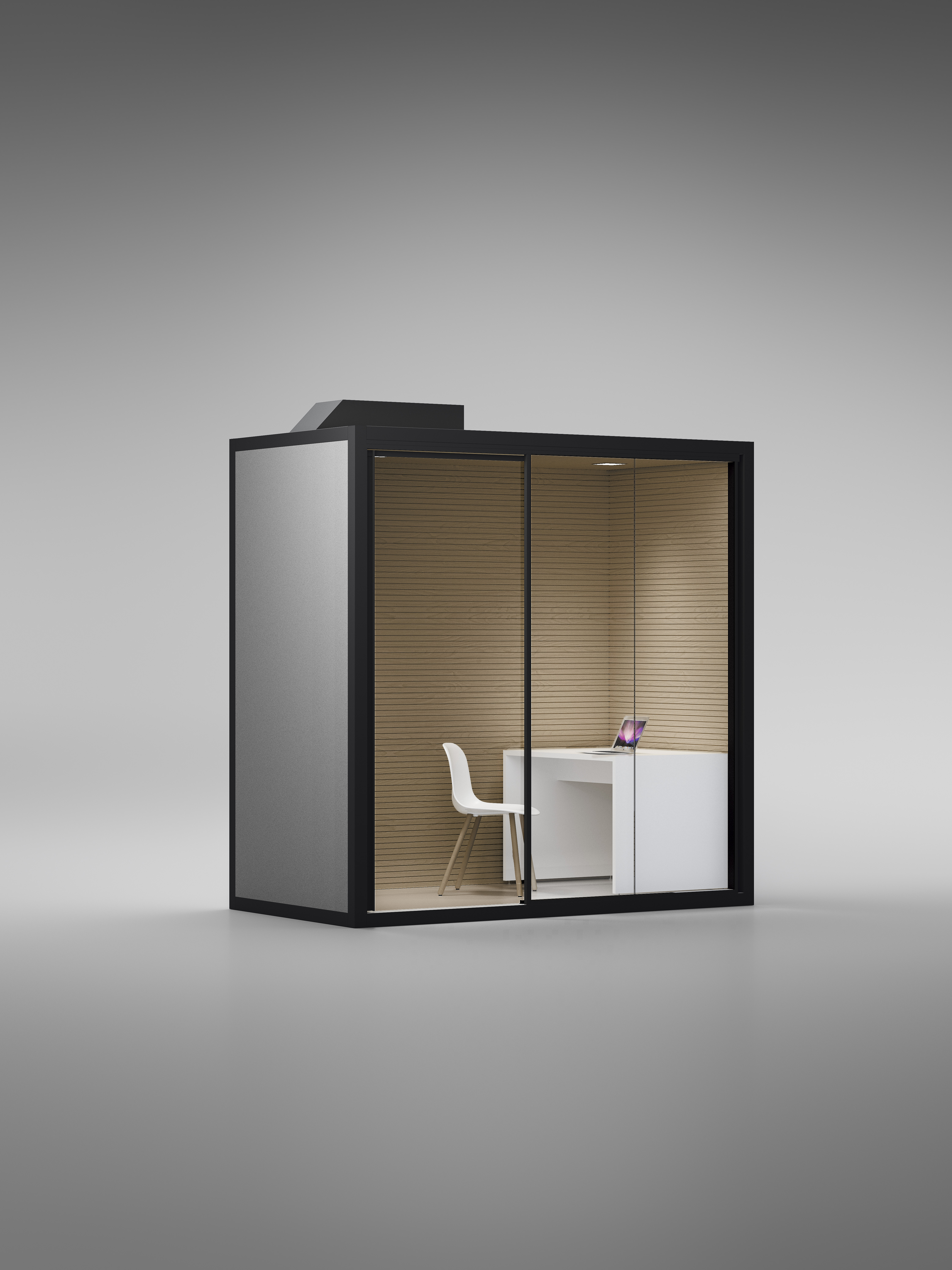 [会议台|静音舱/洽谈屋|办公家具|设计师家具|Acoustic Room Mini 隔音屋]