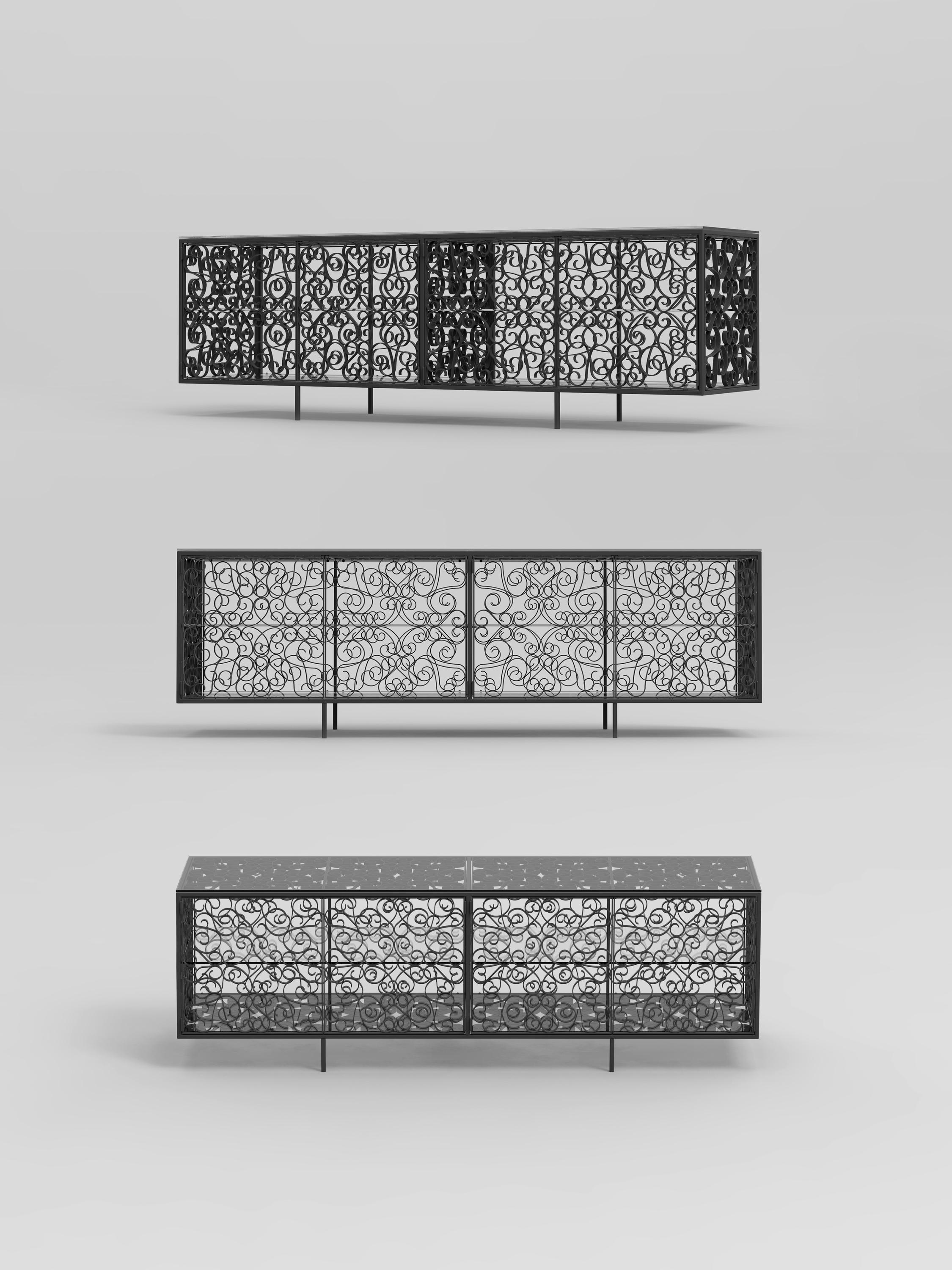 创意家具 - 储物|装饰架|办公家具|设计师家具|Dalia cabinet  餐边柜/装饰柜