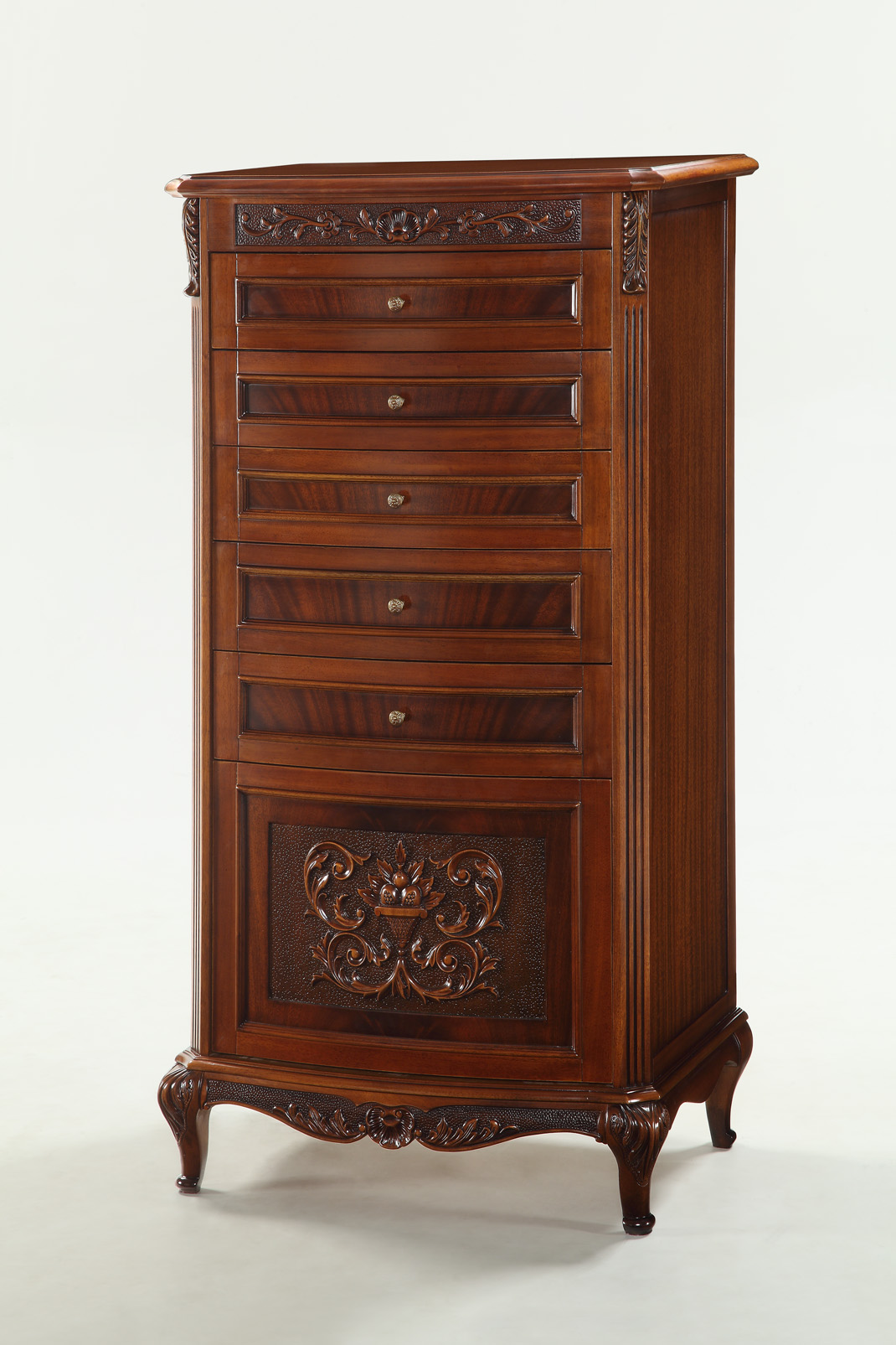 [创意家具 - 卧室|梳妆台/凳|办公家具|设计师家具|六斗梳妆台]