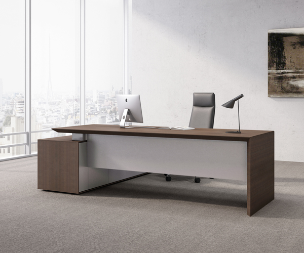 [办公台|时尚大班台|办公家具|设计师家具|大班台/配套系列]