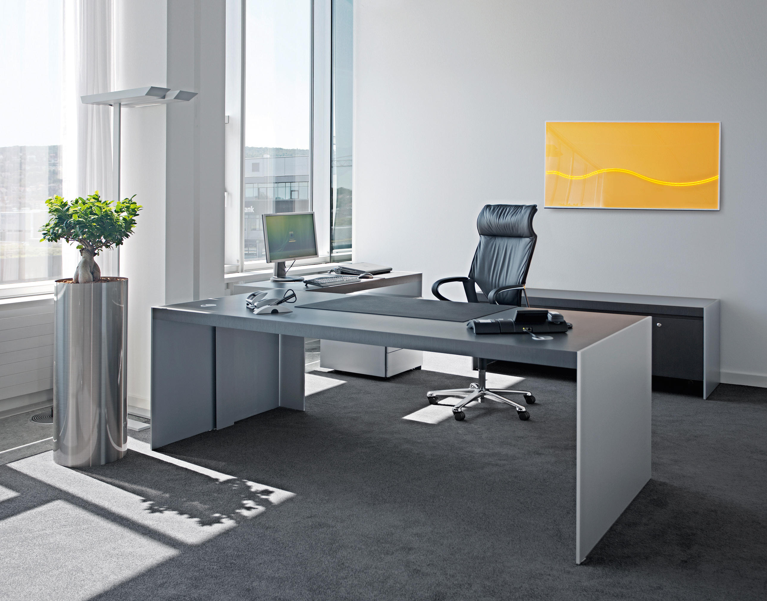 办公台|时尚大班台|办公家具|设计师家具|大班台/配套系列