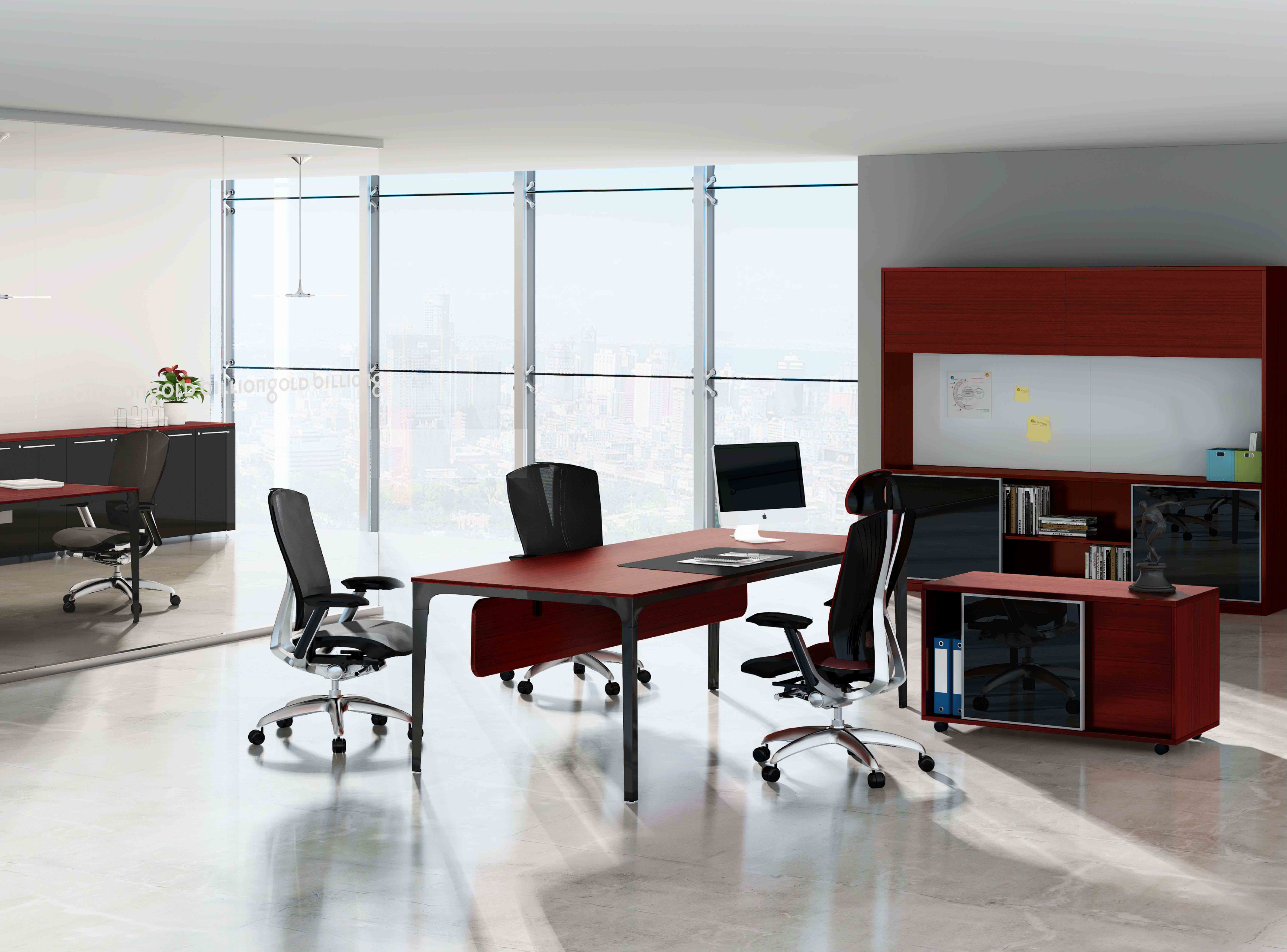 办公台|时尚大班台|办公家具|设计师家具|大班台/配套系列