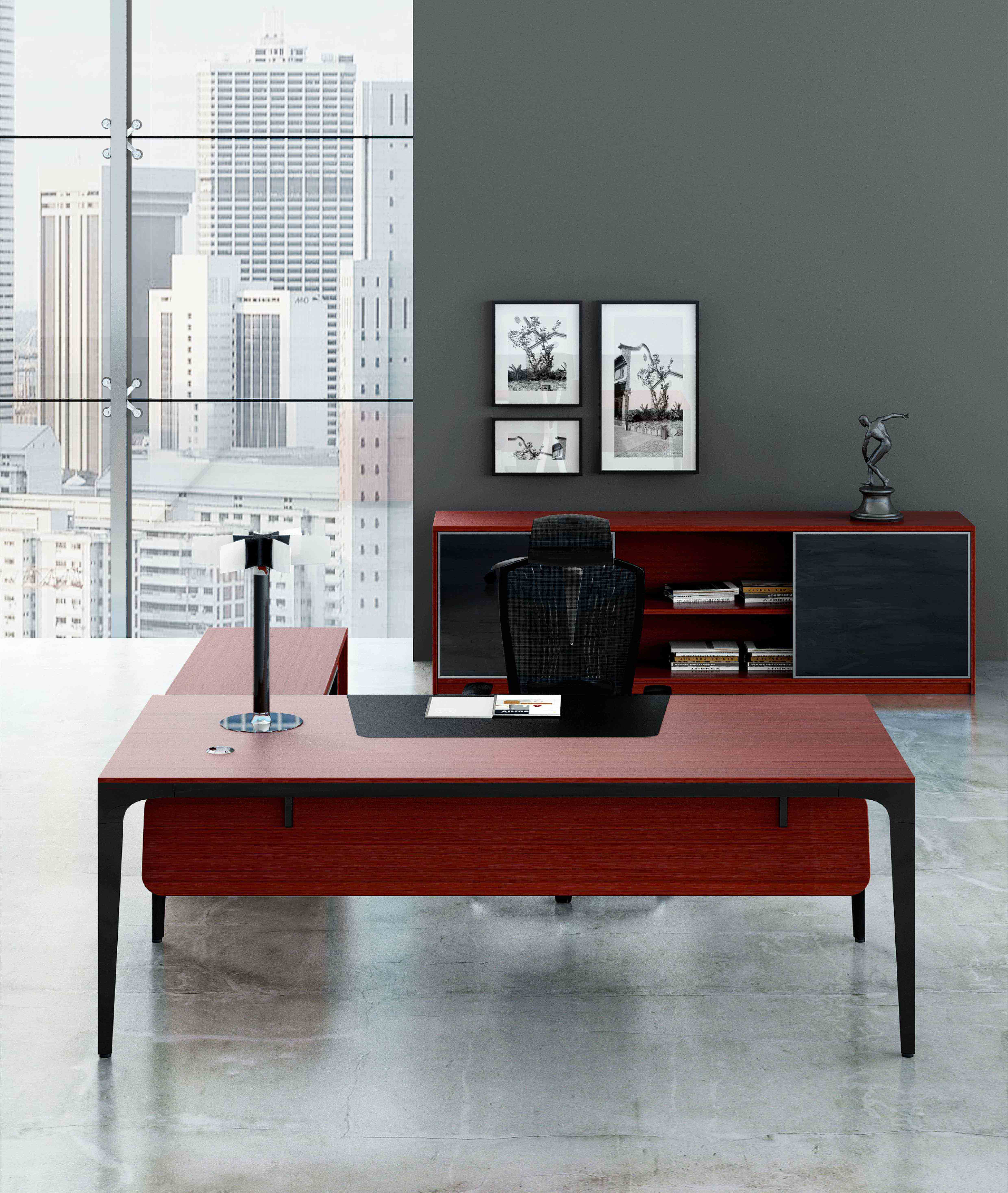 办公台|时尚大班台|办公家具|设计师家具|大班台/配套系列