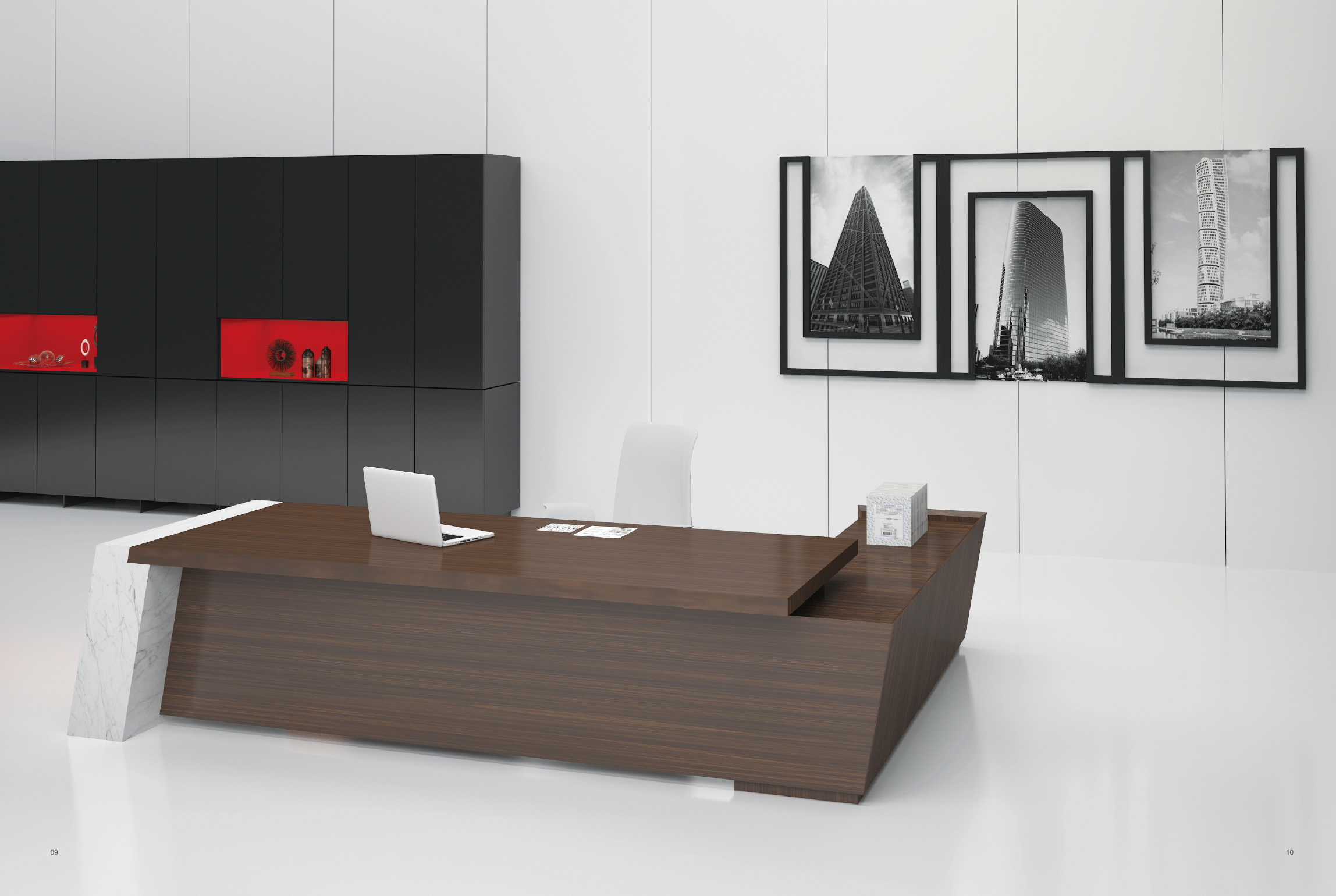 办公台|时尚大班台|办公家具|设计师家具|大班台/配套系列