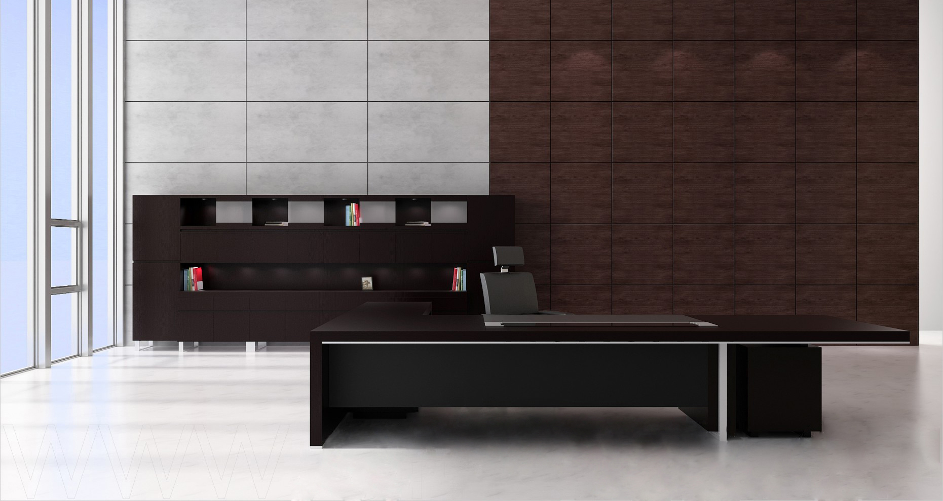办公台|时尚大班台|办公家具|设计师家具|大班台/配套系列