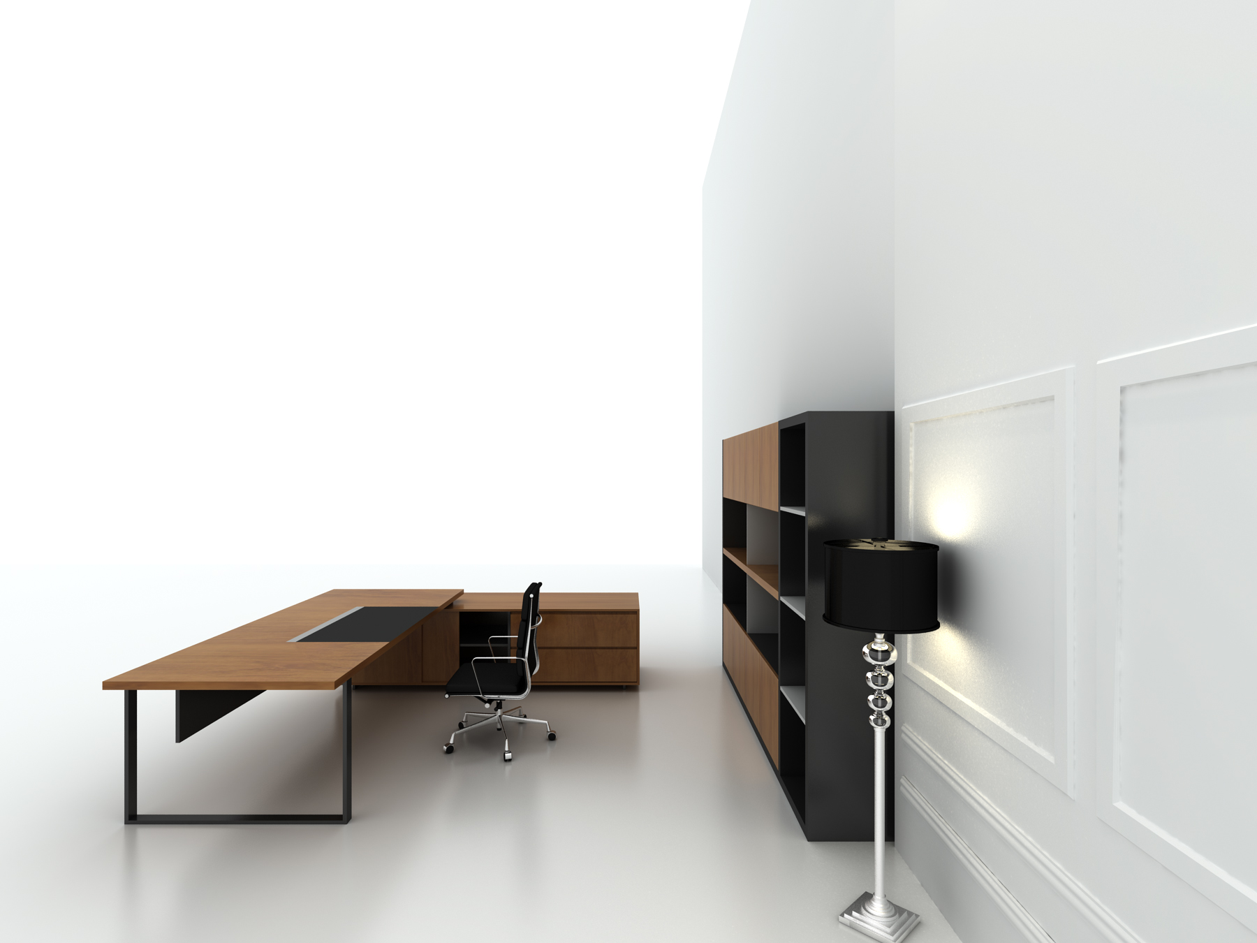 办公台|时尚大班台|办公家具|设计师家具|大班台/配套系列