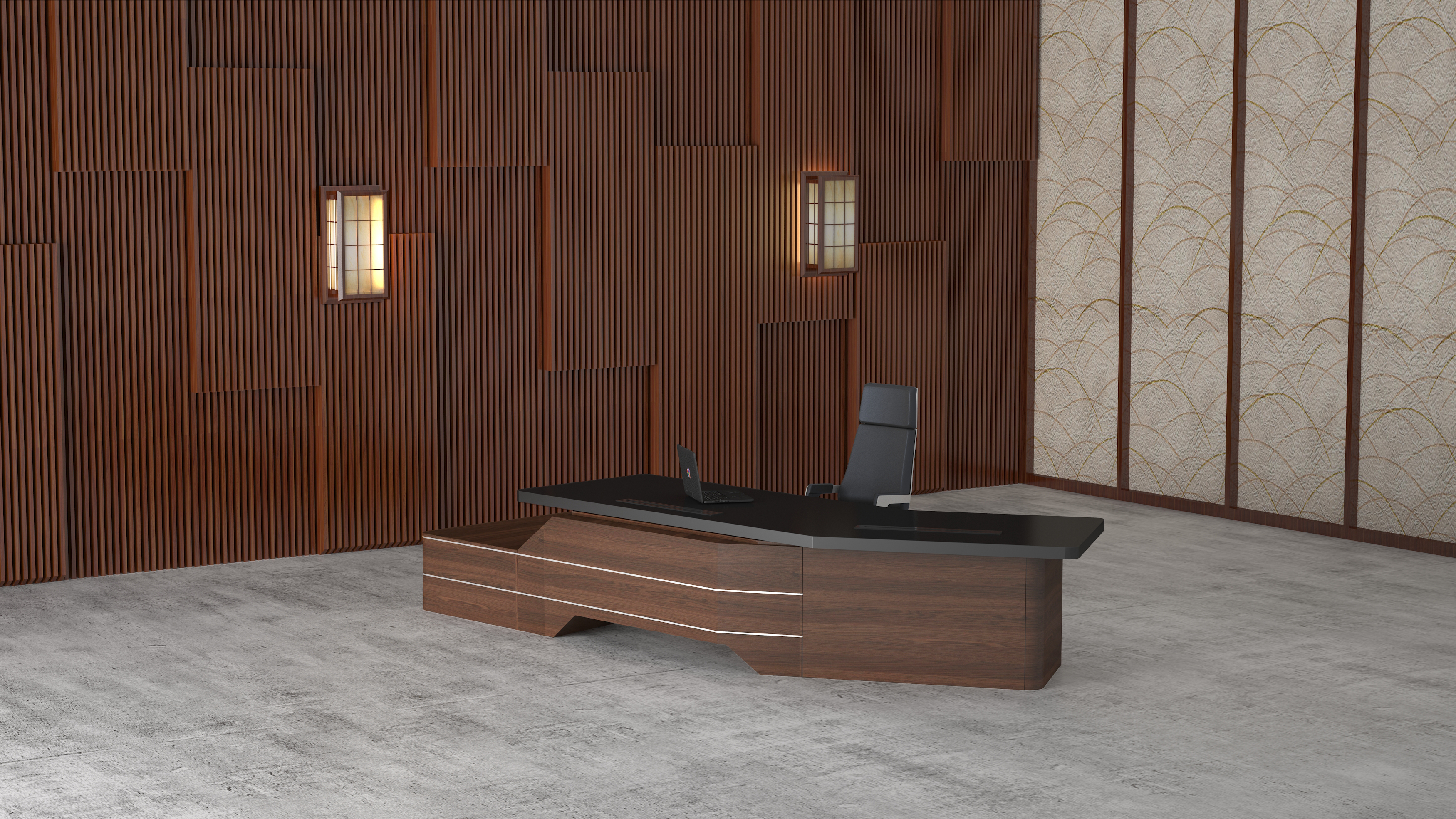 办公台|时尚大班台|办公家具|设计师家具|大班台/配套系列