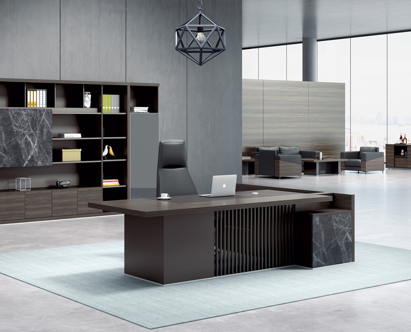 办公台|时尚大班台|办公家具|设计师家具|大班台/配套系列