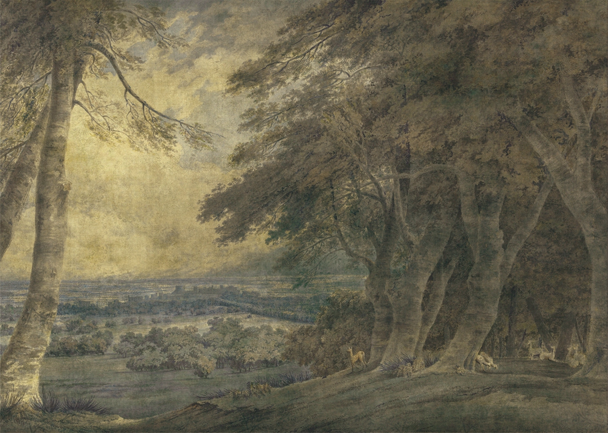 [创意家具 - 附件|装饰画/墙饰|办公家具|设计师家具|西部风景-原创定制壁画]