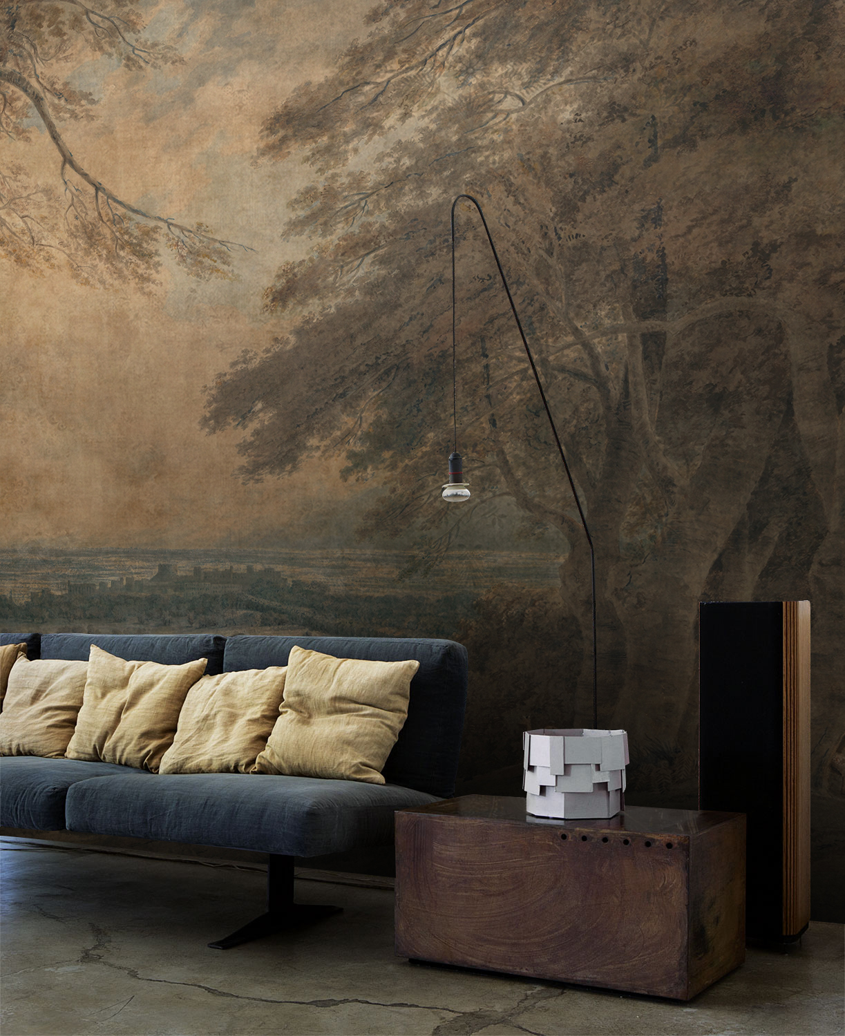 创意家具 - 附件|装饰画/墙饰|办公家具|设计师家具|西部风景-原创定制壁画