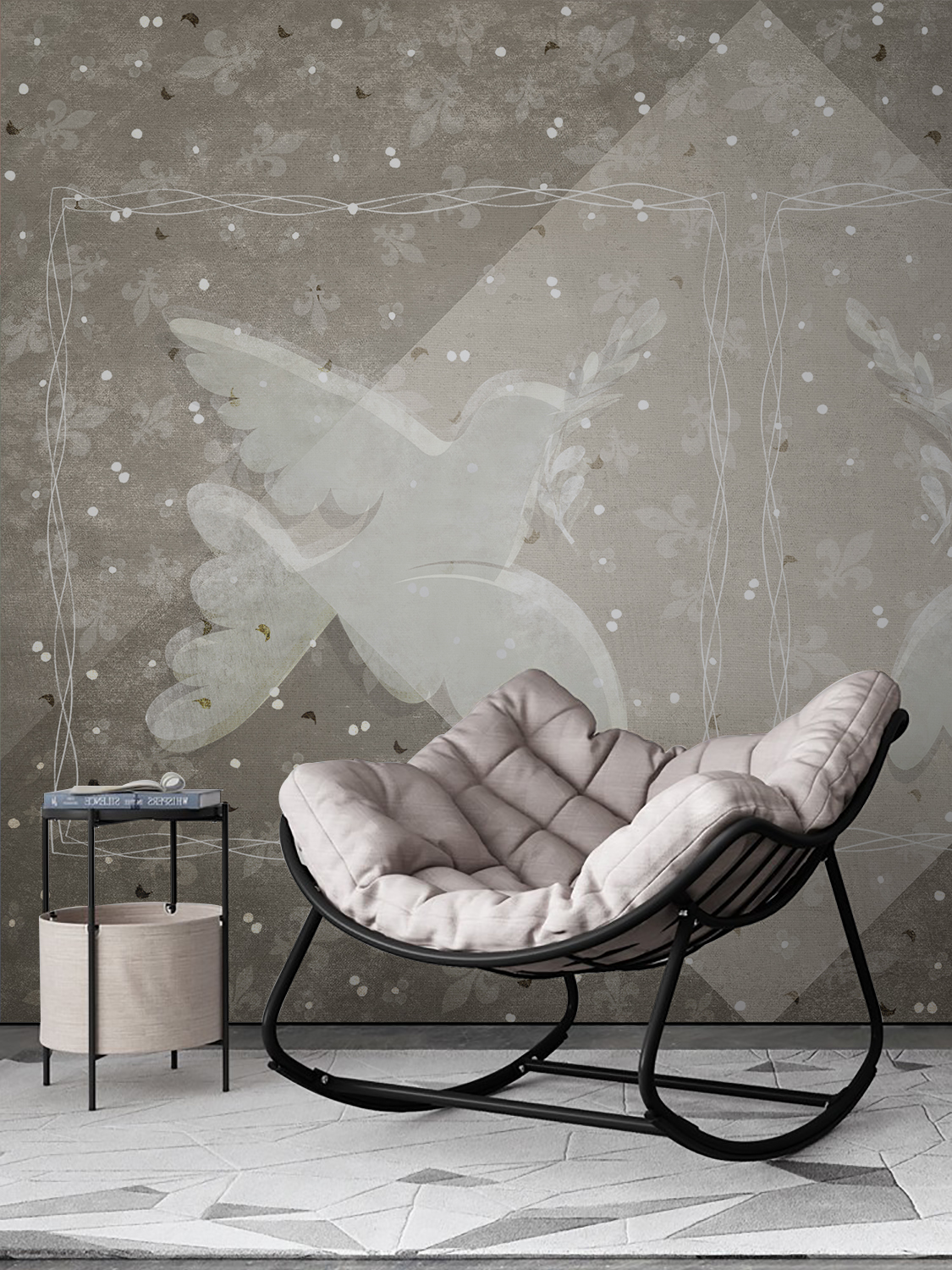 创意家具 - 附件|装饰画/墙饰|办公家具|设计师家具|橄榄枝-原创定制壁画