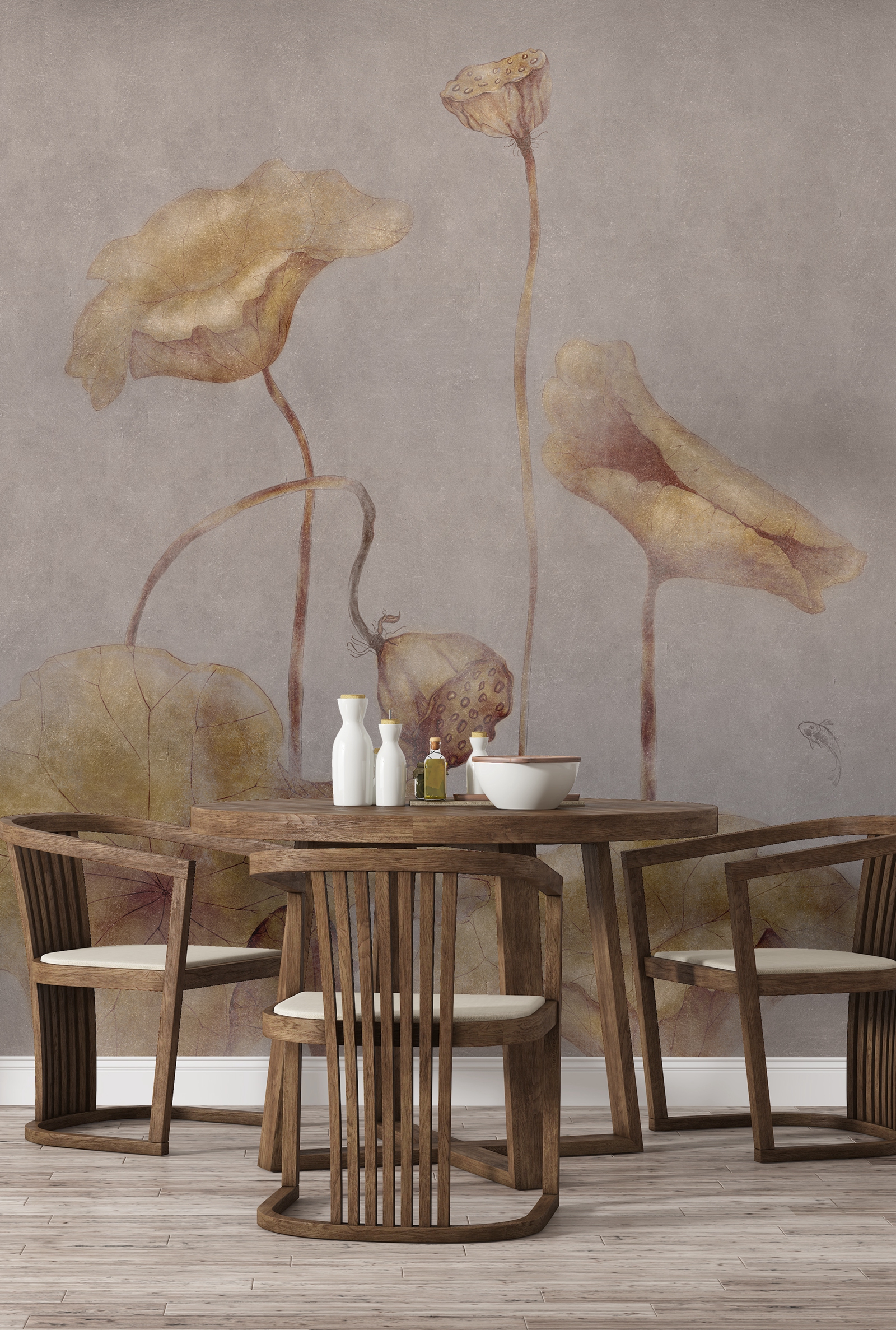 创意家具 - 附件|装饰画/墙饰|办公家具|设计师家具|荷韵-原创定制壁画