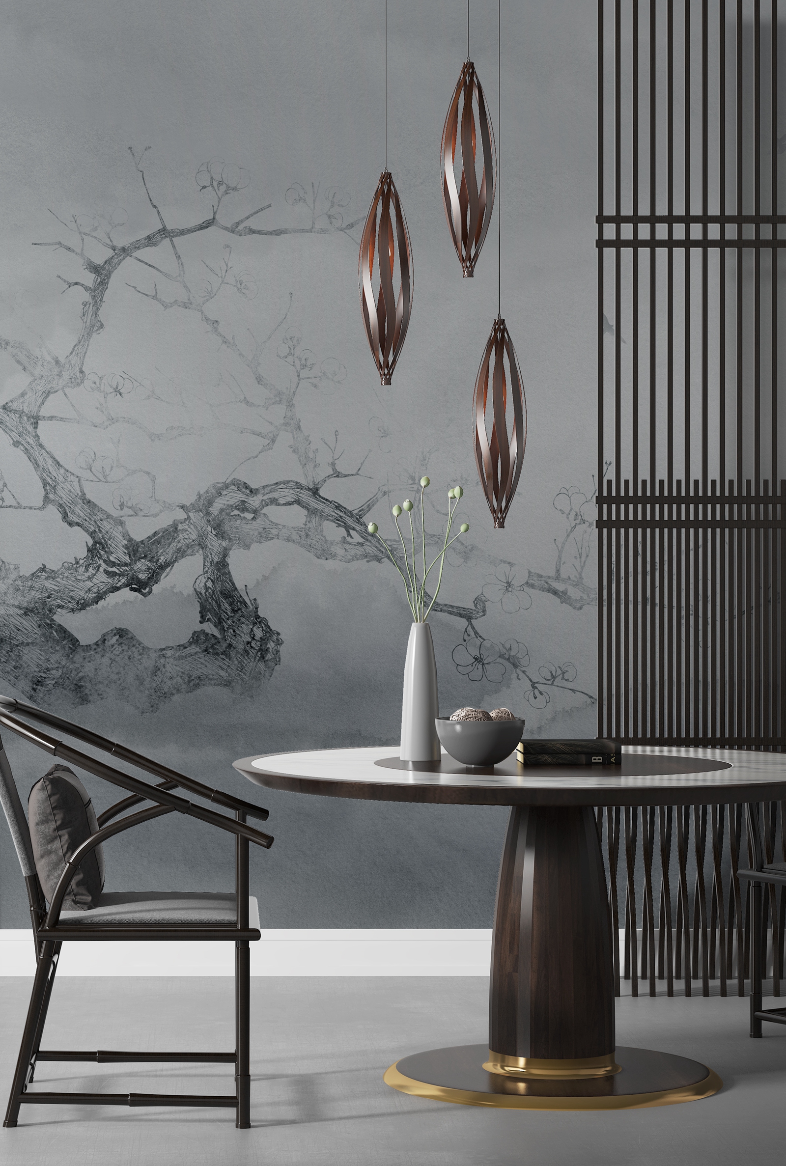 创意家具 - 附件|装饰画/墙饰|办公家具|设计师家具|梅-原创定制壁画