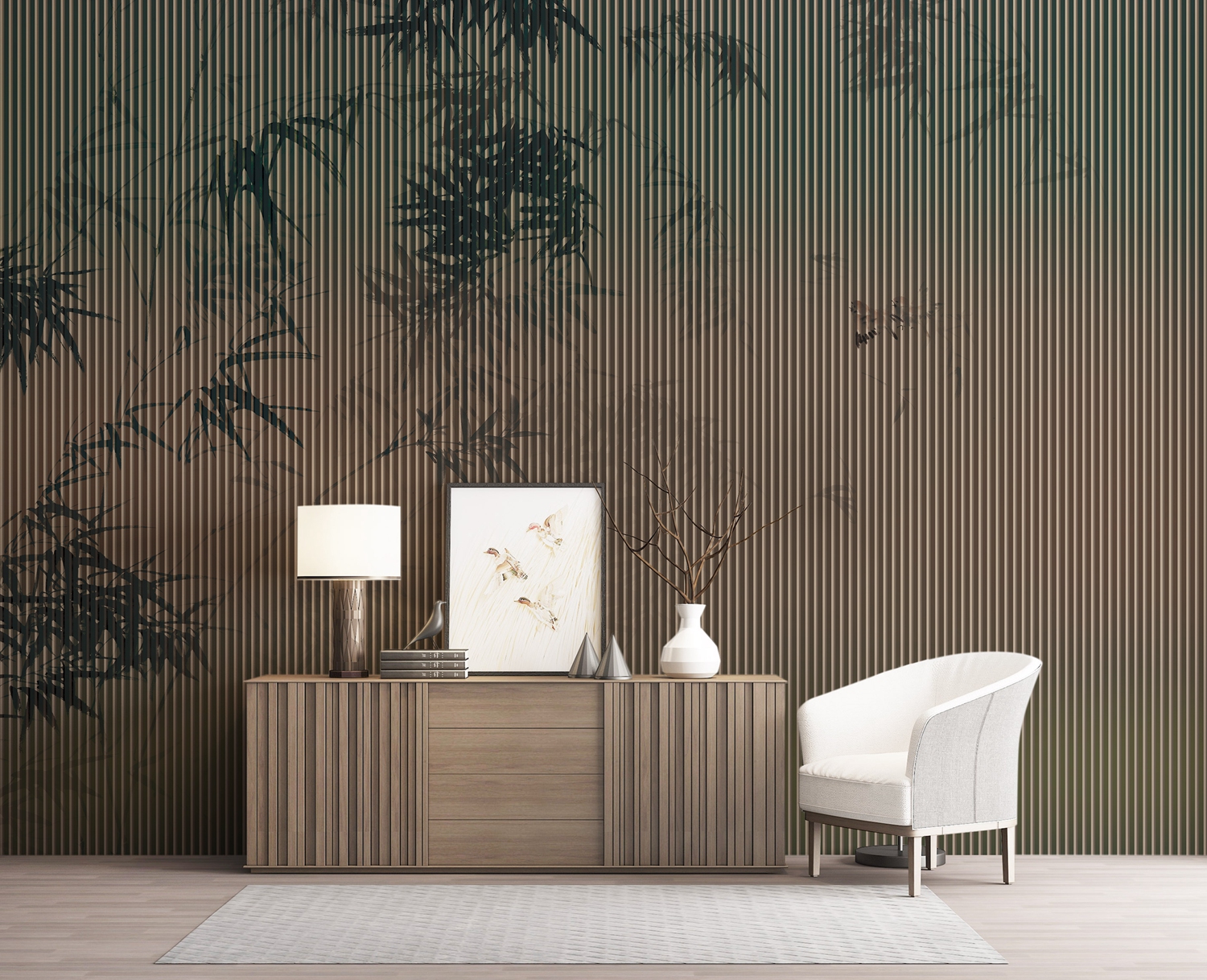 创意家具 - 附件|装饰画/墙饰|办公家具|设计师家具|隐竹-原创定制壁画